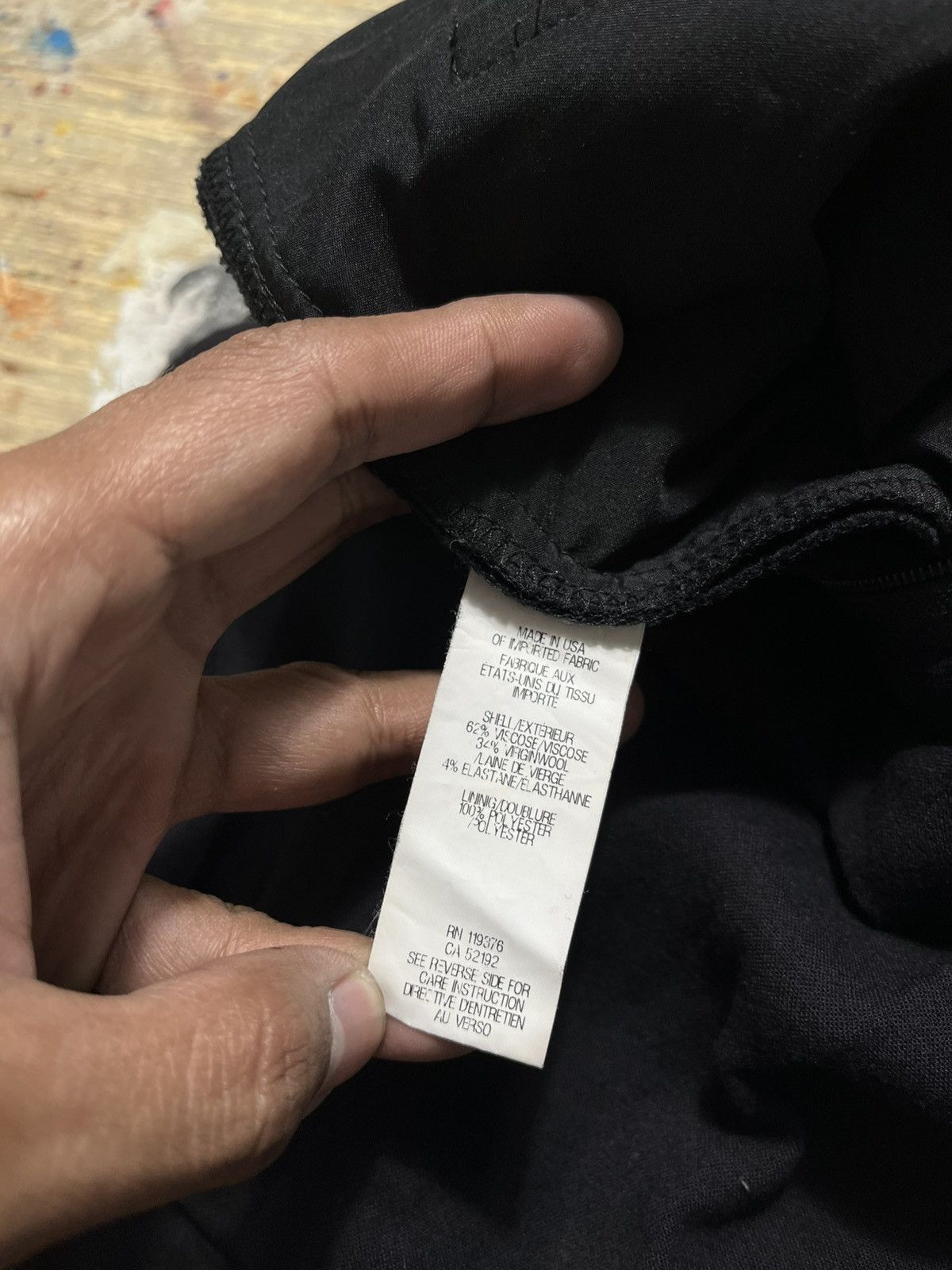 Helmut Lang Helmut Lang Noa Suiting Angle Front Viscose blend Pants Size 26" / US 2 / IT 38 - 13 Thumbnail