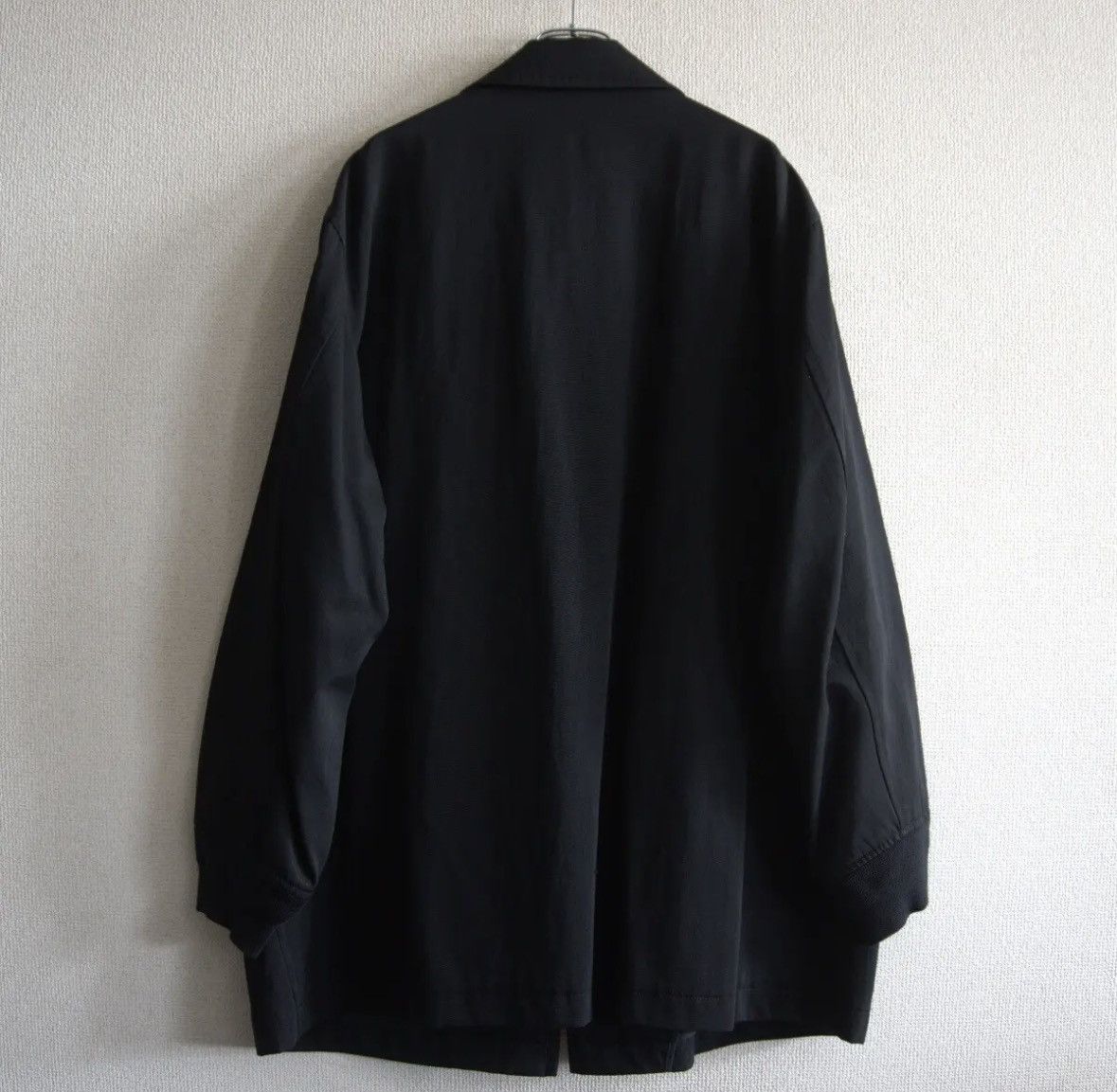 Yohji Yamamoto Yohji Yamamoto 1990s Oversized Wool Zipper Jacket Size US M / EU 48-50 / 2 - 2 Thumbnail