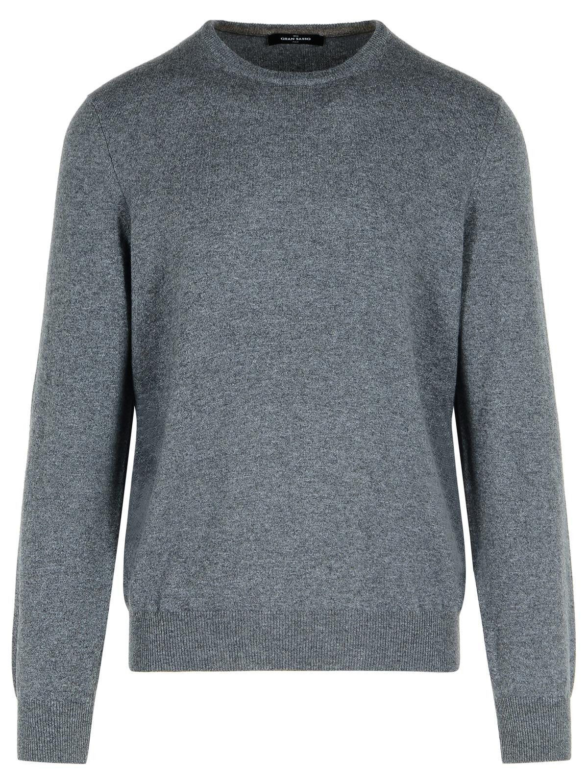 GRAN SASSO Grey Cashmere Sweater