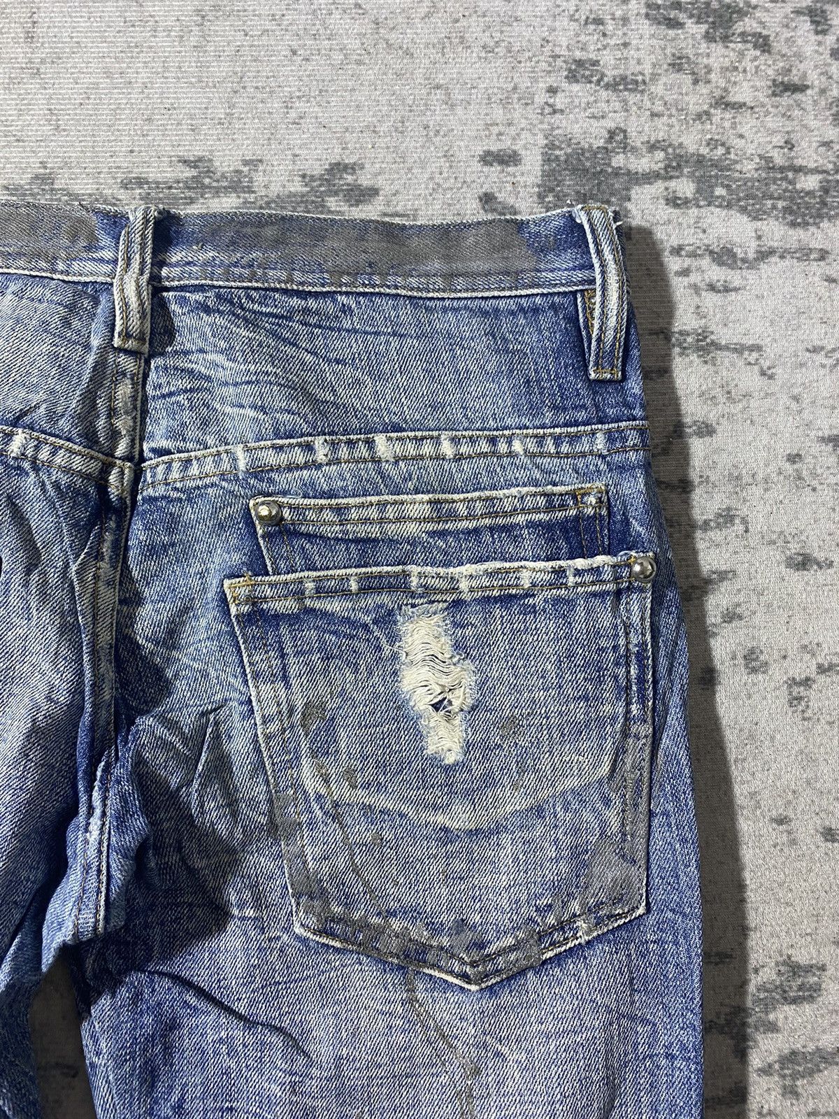 Japanese Brand × Vintage Midas flare dessert denim Size 32" / US 10 / IT 46 - 10 Thumbnail