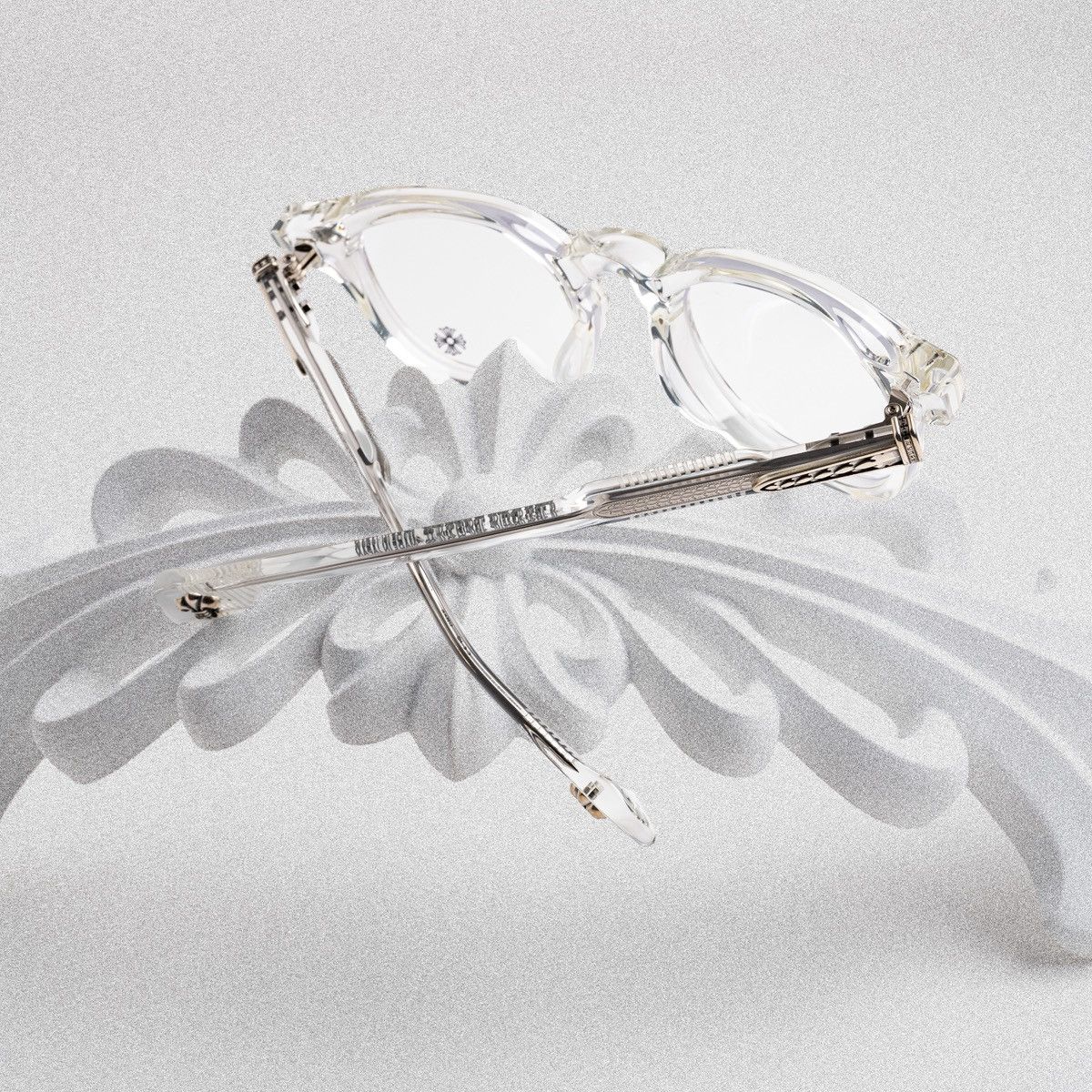 Chrome Hearts CHROME HEARTS CHIRP CHIRP-A CRYSTAL GLASSES Size ONE SIZE - 7 Thumbnail