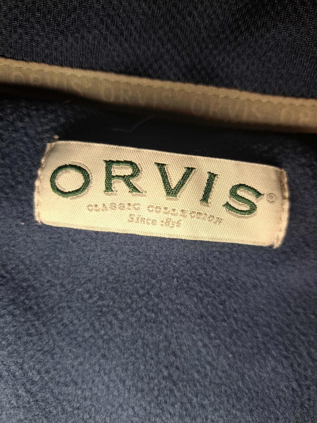 Orvis Orvis Fleece Jacket Mens Medium Blue Gray Full Zip Size US M / EU 48-50 / 2 - 2 Thumbnail