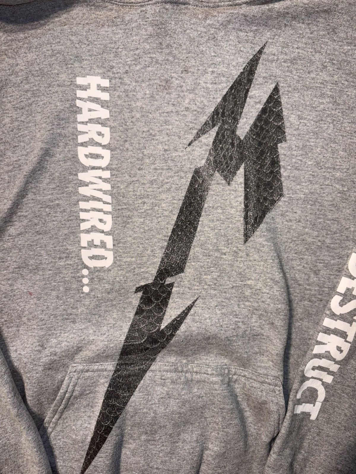 Metallica Vtg Metallica Hardwired Self Destruct Rock Band Hoodie Sz L Size US L / EU 52-54 / 3 - 2 Thumbnail