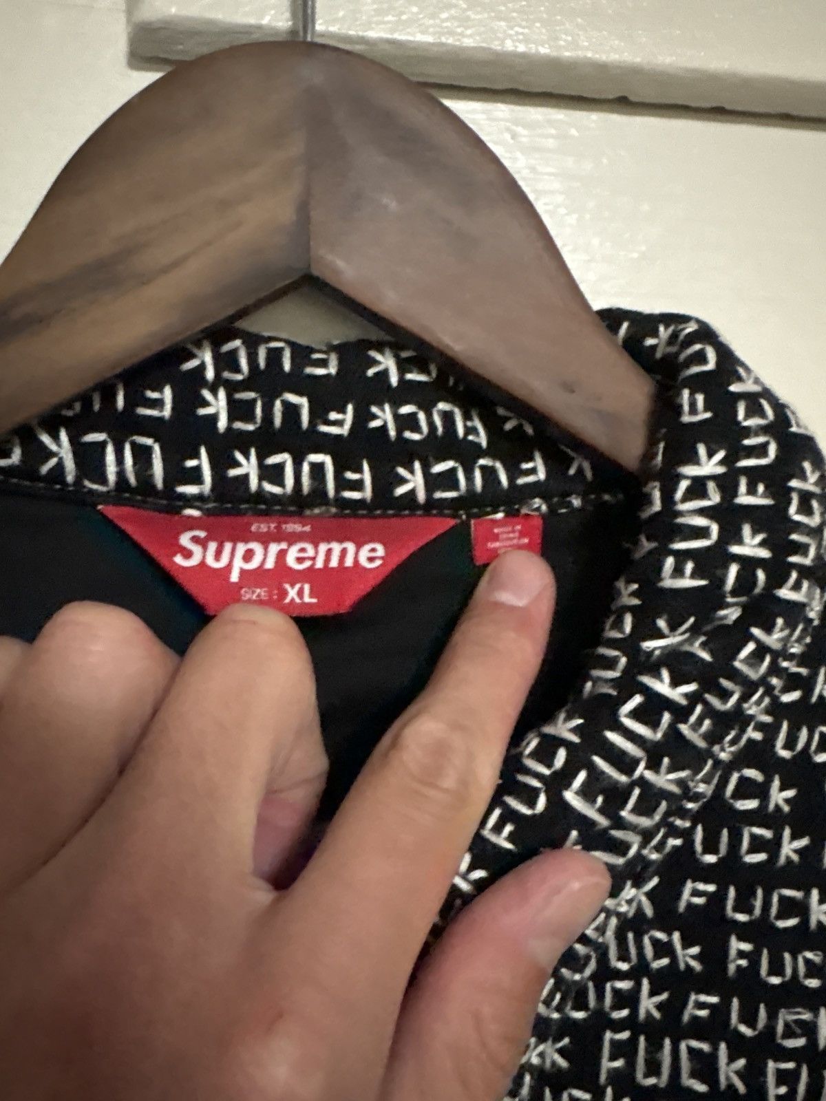 Supreme Supreme fuck stitch denim jacket Size US XL / EU 56 / 4 - 2 Thumbnail