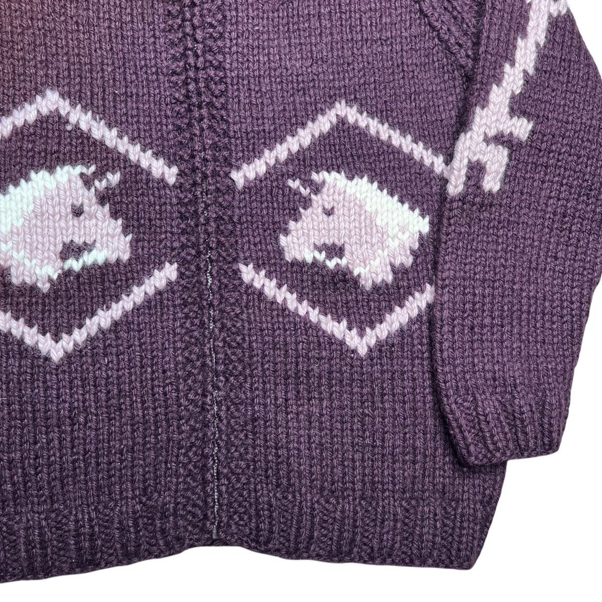 Other Vintage 1960s Cowichan Wool Horse Barn Horses Knit Sweater Size US M / EU 48-50 / 2 - 17 Thumbnail