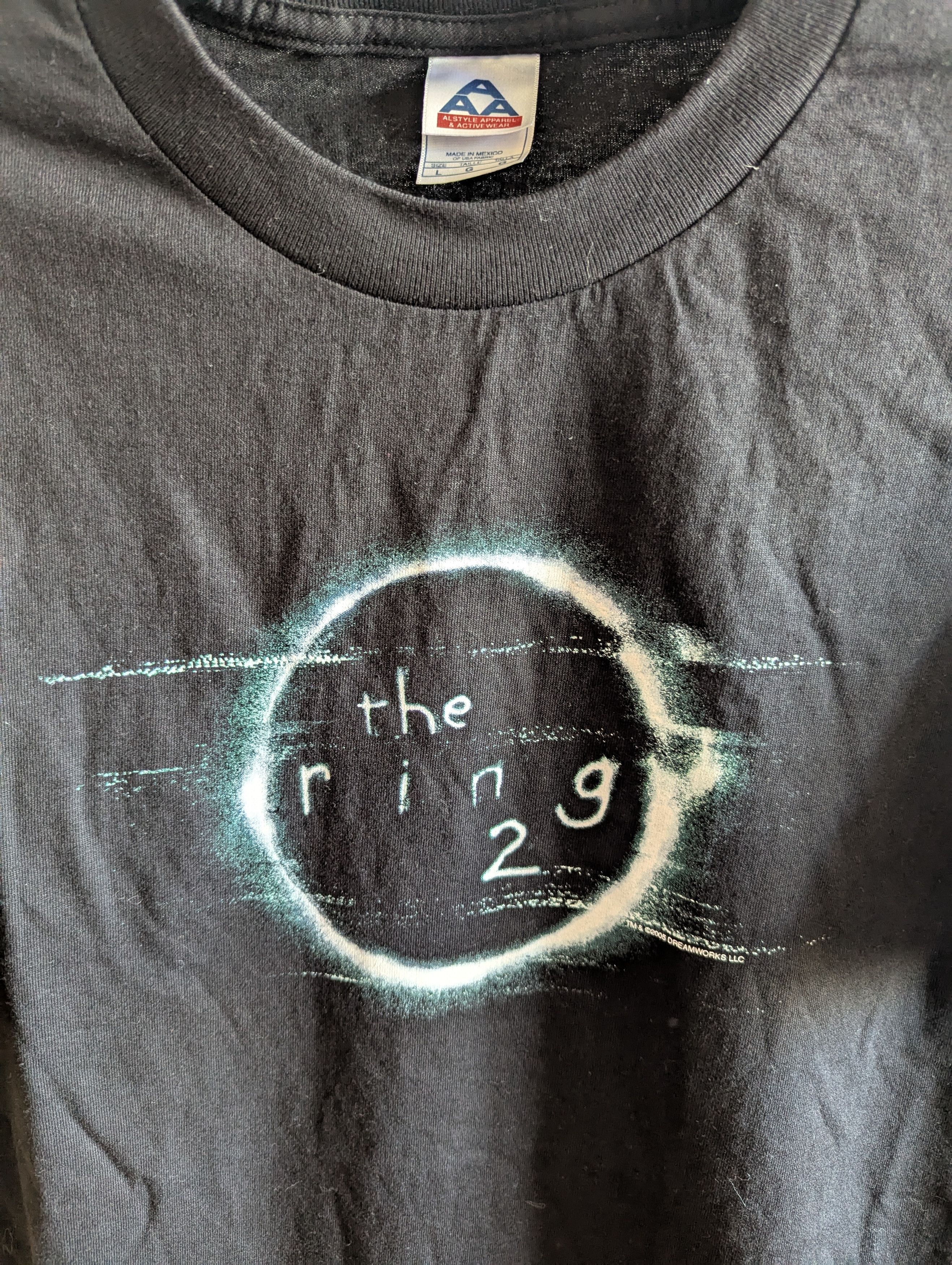 Vintage Vintage 2005 The Ring 2 Horror Movie T-shirt DreamWorks Size US L / EU 52-54 / 3 - 5 Thumbnail