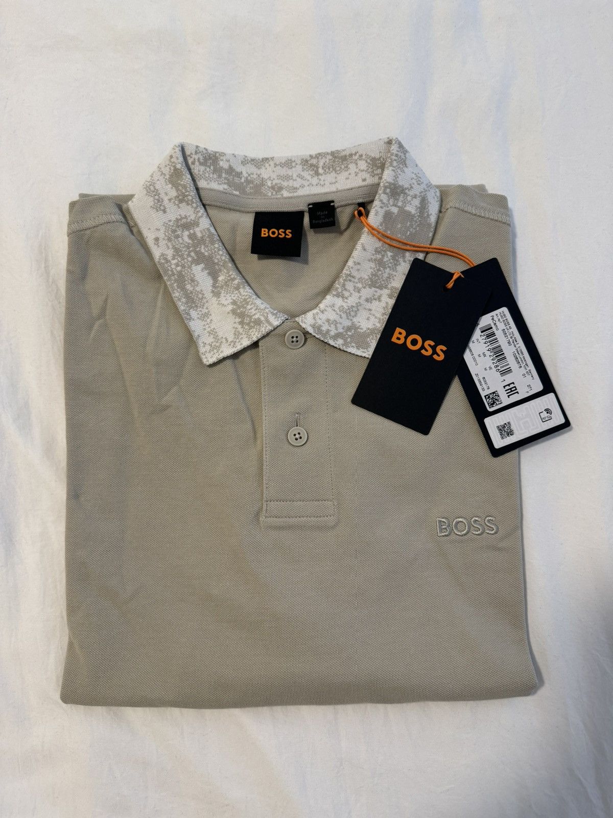 Hugo Boss Camo Print Polo Pique Size US M / EU 48-50 / 2 - 1 Thumbnail