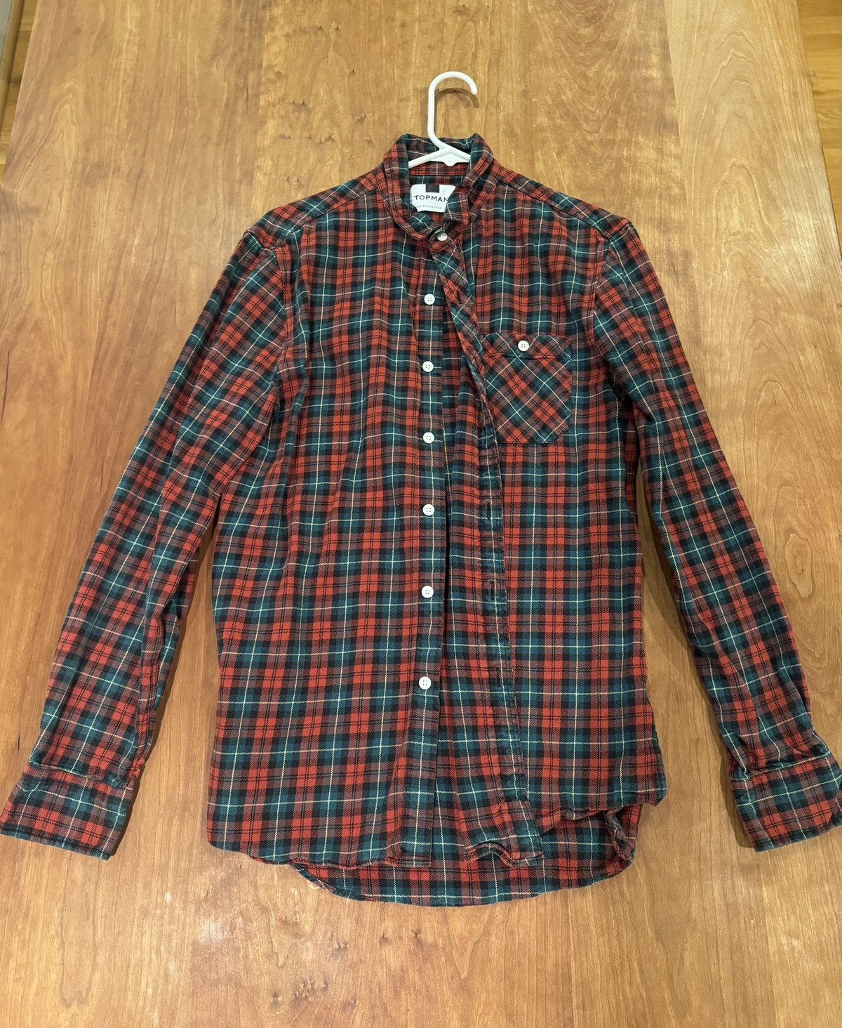 Topman Vintage Topman Plad button-up oversized shirt Size US M / EU 48-50 / 2 - 1 Thumbnail