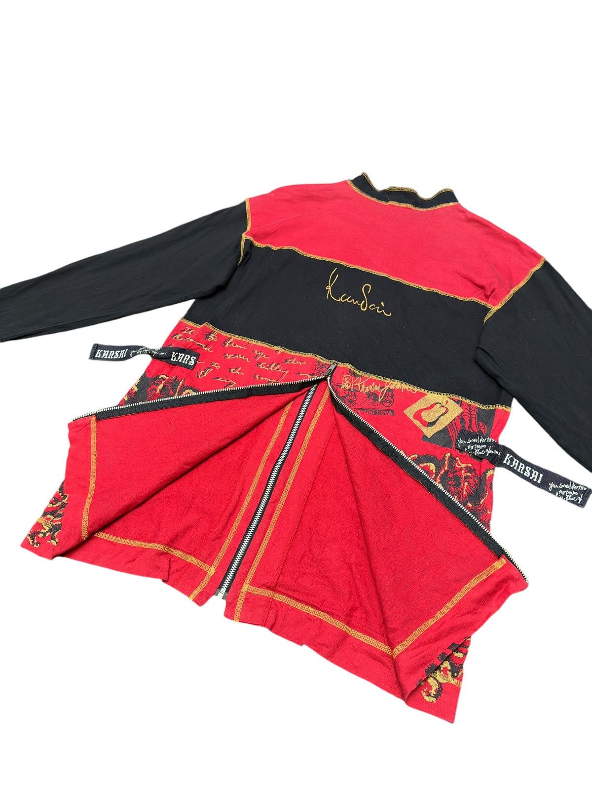 Kansai Yamamoto Vintage 90s Kansai O2 by Kansai Yamamoto Jacket Size US M / EU 48-50 / 2 - 7 Thumbnail