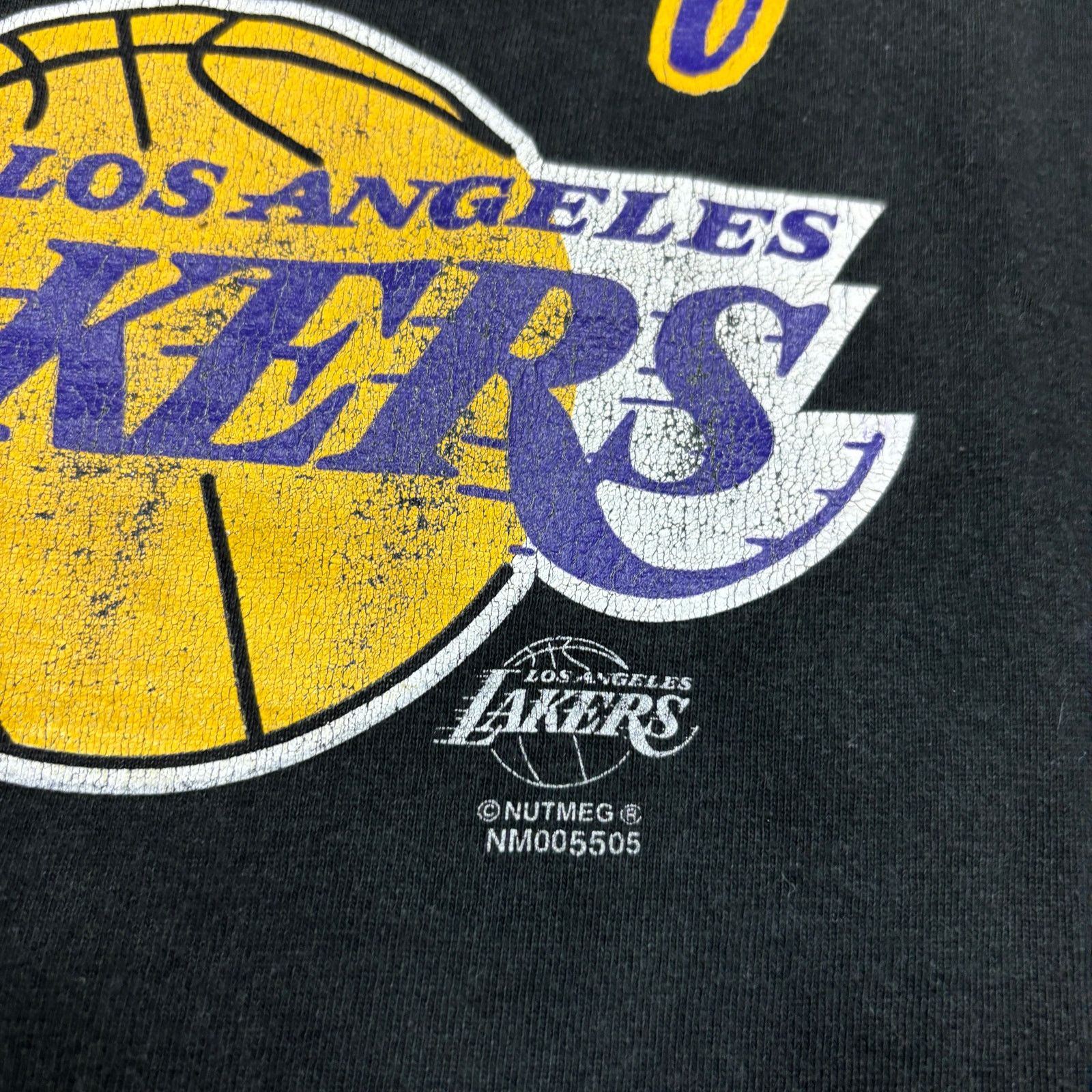 Lee × NBA × Vintage Vintage 90s LA Lakers Super Shaq 34 Lee Sport Shirt Men's XL Size US XL / EU 56 / 4 - 3 Thumbnail