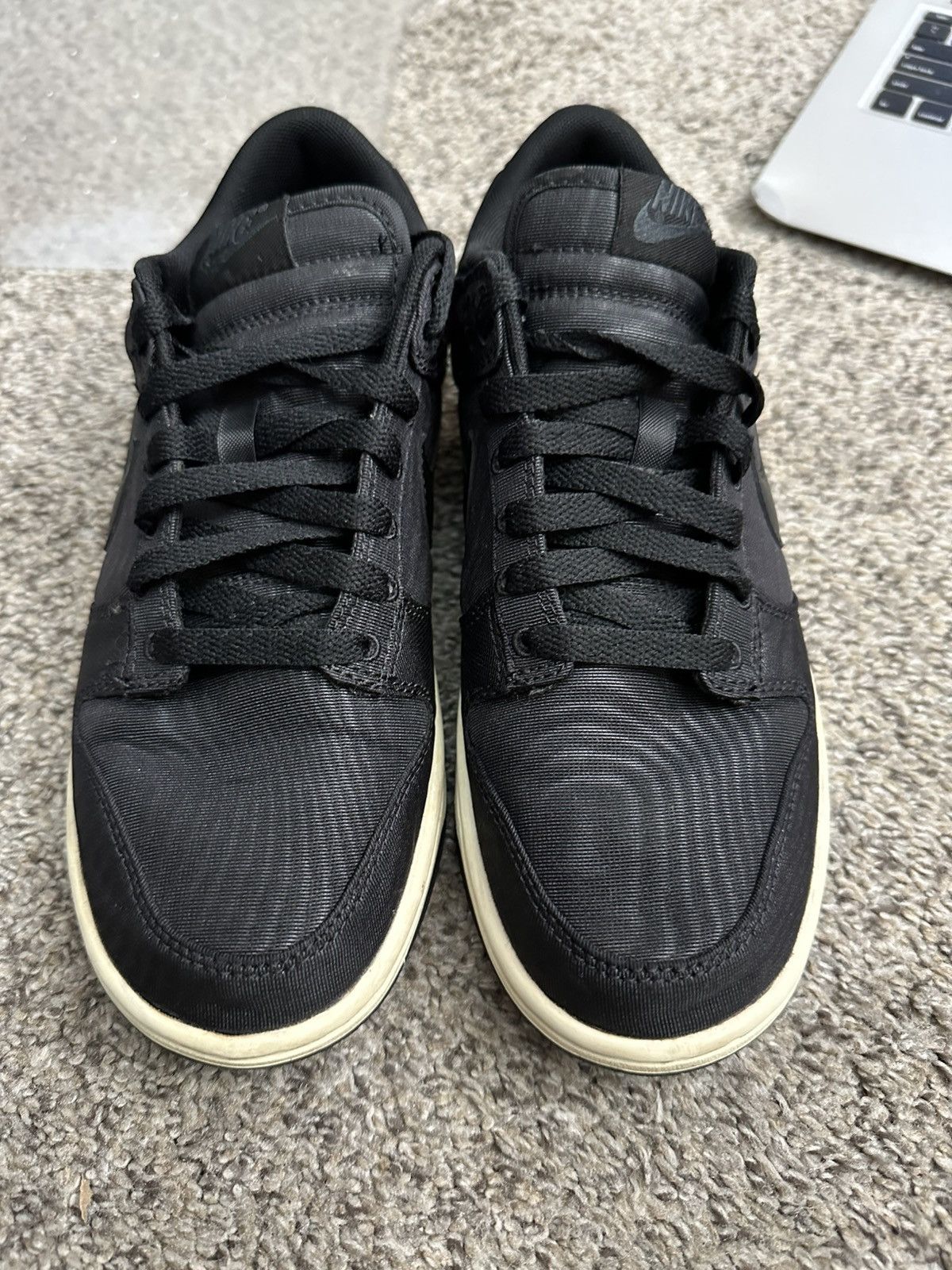 Nike Nike dunk low black canvas sail white - size 6 Size US 6 / EU 39 - 5 Thumbnail