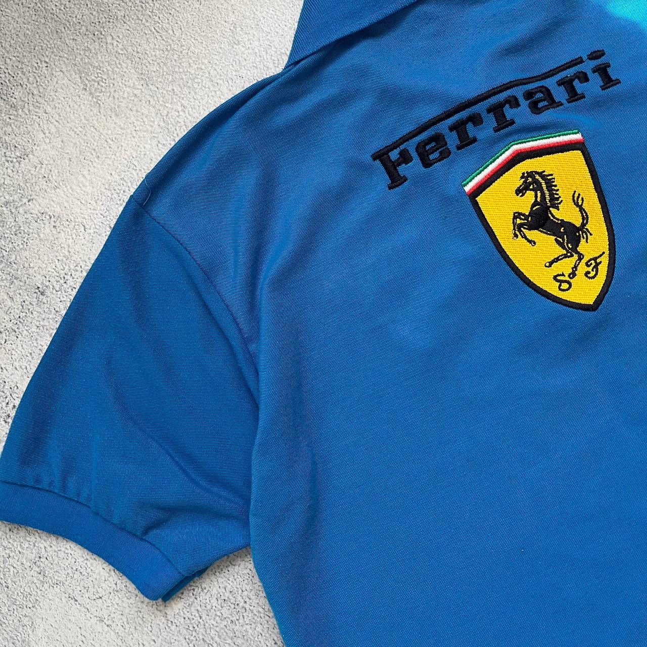 Formula 1 × Vintage Vintage Ferrari Formula 1 Racing Polo Size US L / EU 52-54 / 3 - 12 Thumbnail