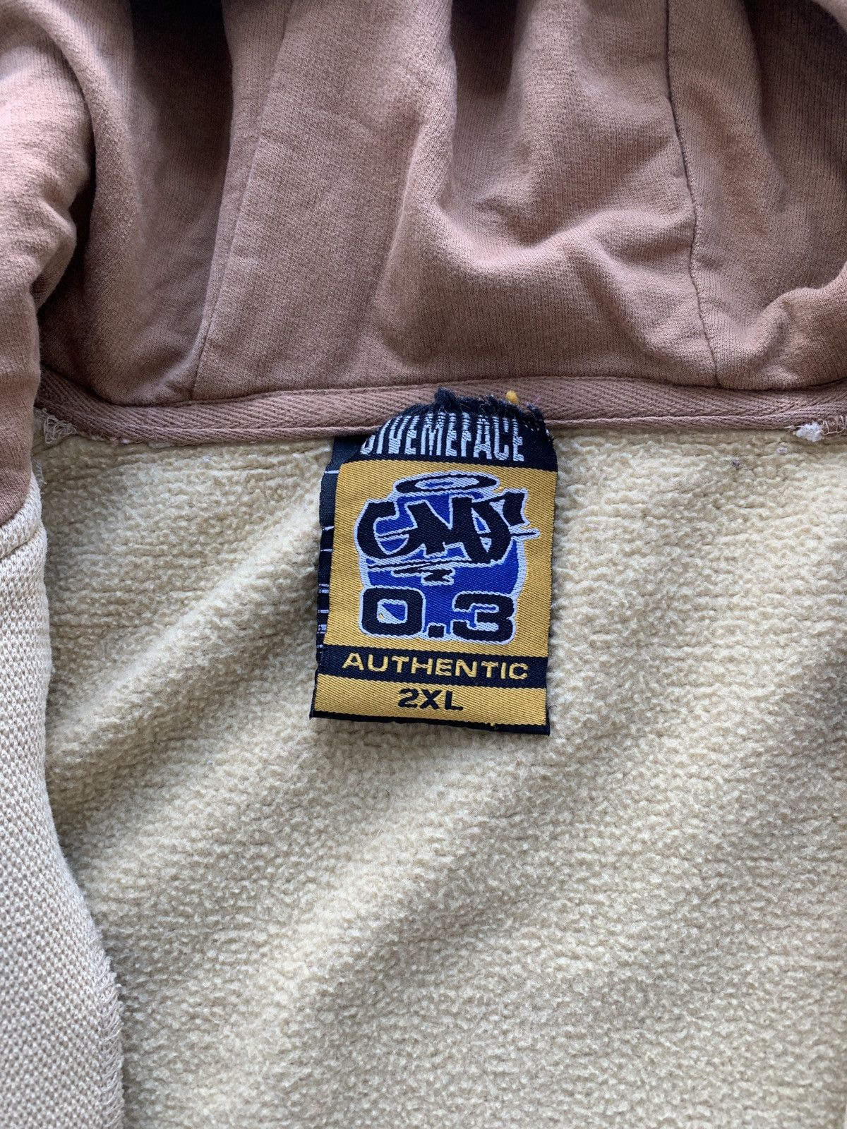Vintage Crazy Vintage Y2K GBlock Zip Up Hoodie Size US XXL / EU 58 / 5 - 8 Thumbnail