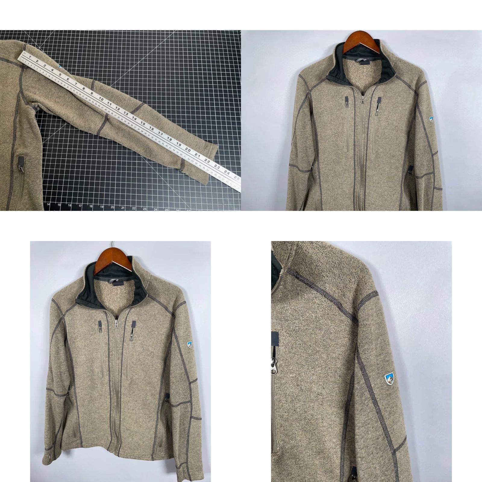 Vintage Kuhl Full Zip Fleece Jacket Mens Size US M / EU 48-50 / 2 - 8 Thumbnail