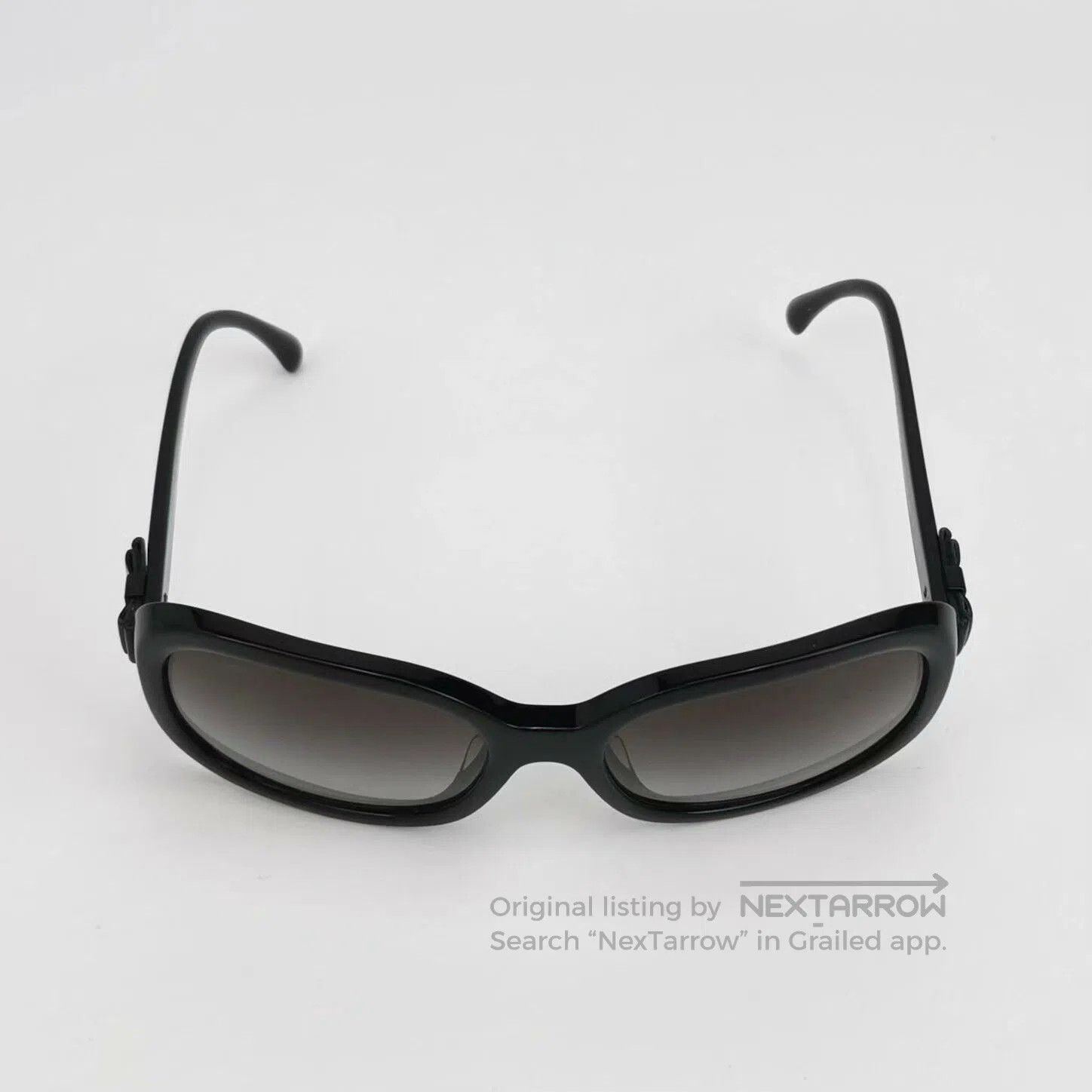Chanel Chanel Bow Sunglasses Black. Size ONE SIZE - 2 Thumbnail