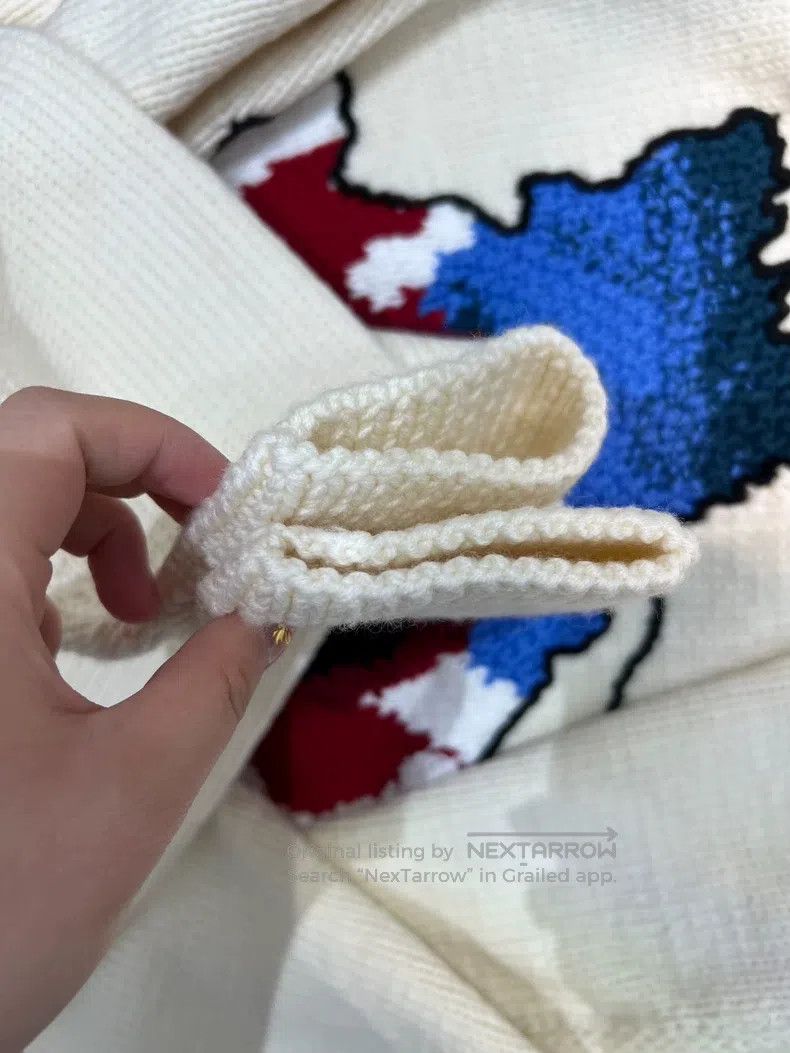 Loewe Loewe Dog Pattern Wool Knit Sweater Size S / US 4 / IT 40 - 4 Thumbnail