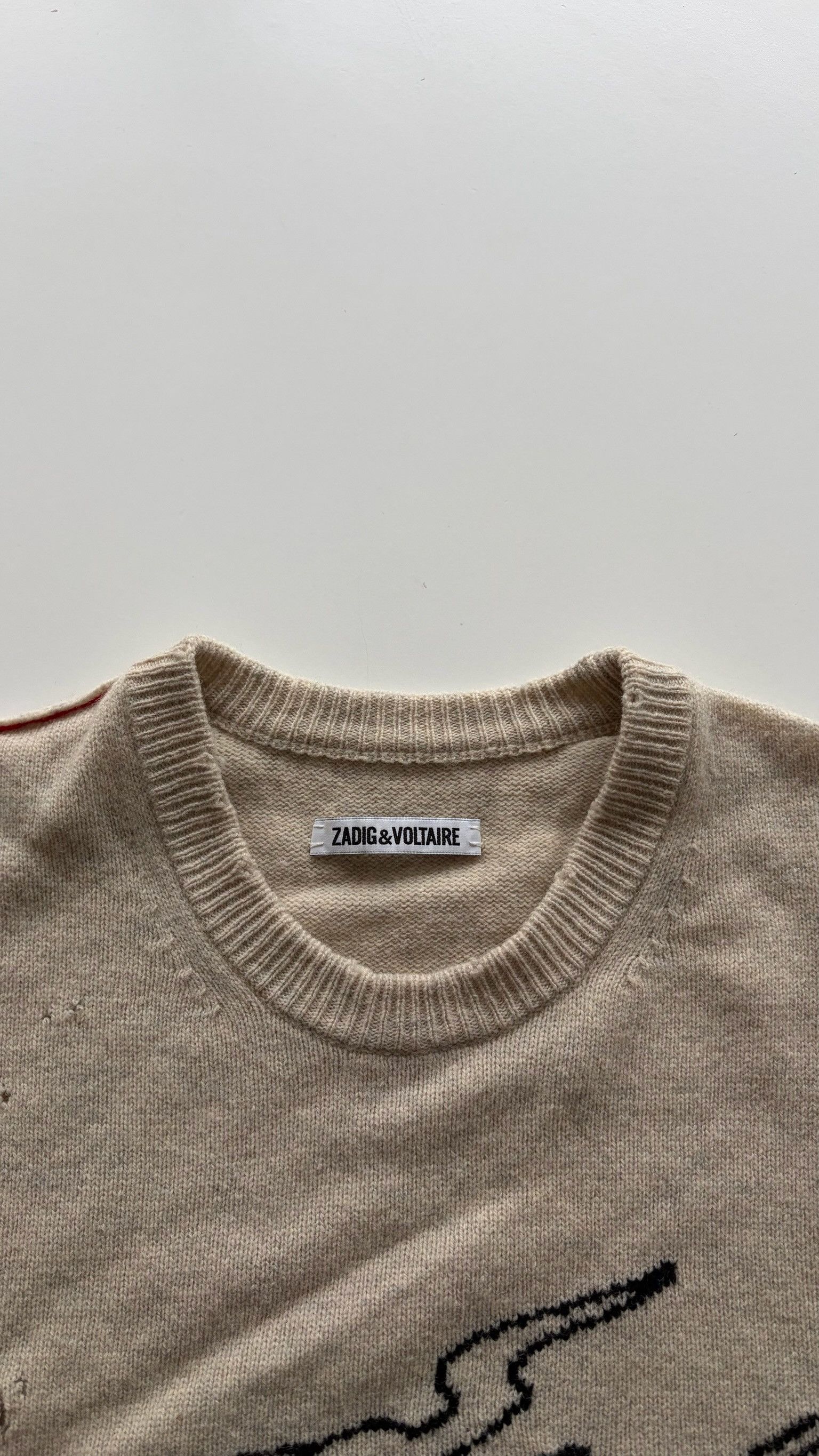 Zadig & Voltaire Zadig & Voltaire Wool Jumper Size US M / EU 48-50 / 2 - 2 Thumbnail