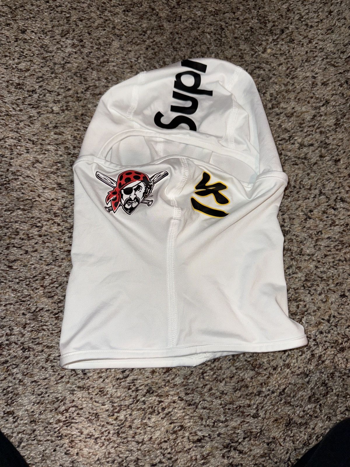 MLB × Supreme Supreme Pirates MLB balaclava Kanji Size ONE SIZE - 1 Thumbnail
