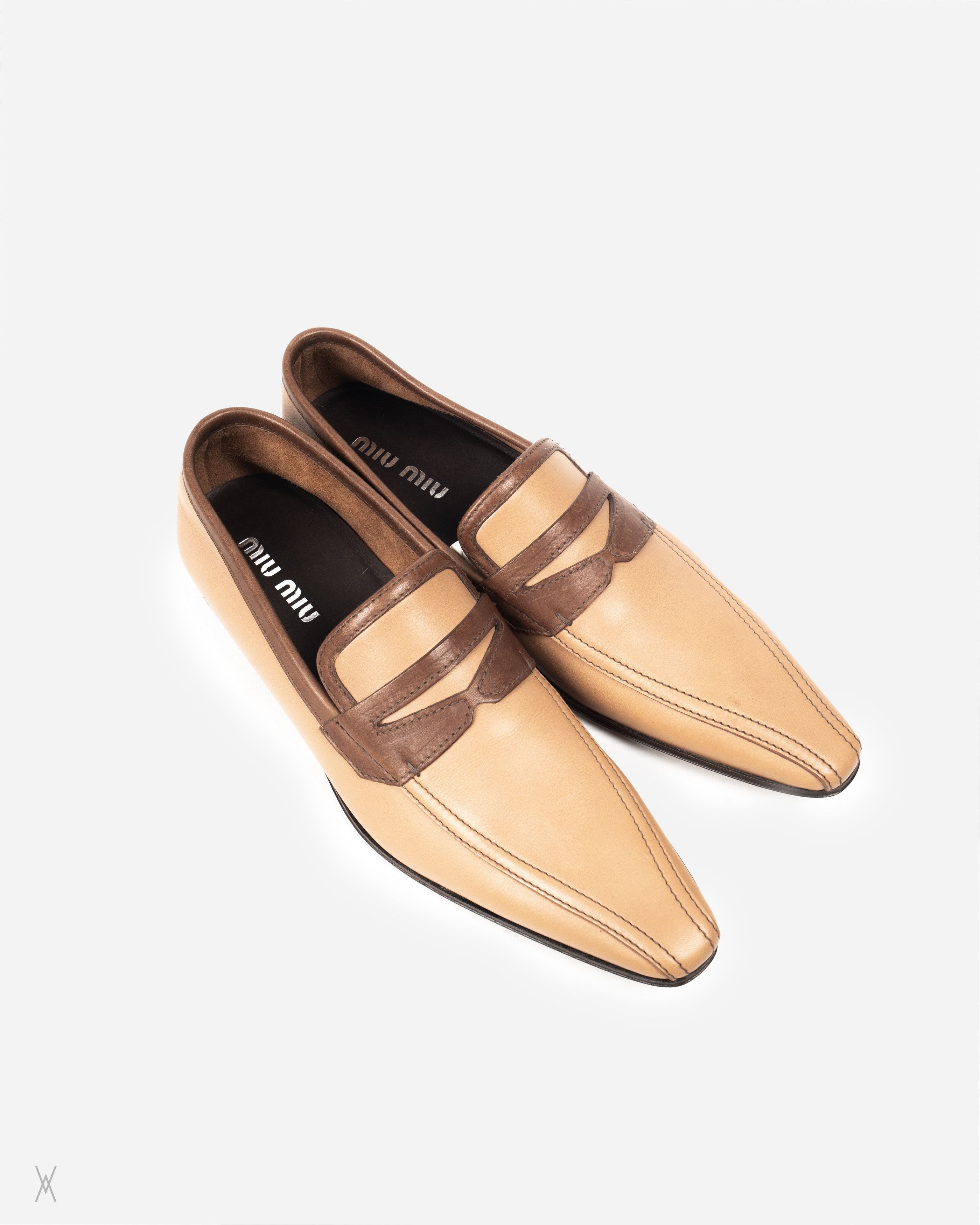 Miu Miu Miu Miu two-tone loafers Size US 9.5 / IT 39.5 - 5 Thumbnail
