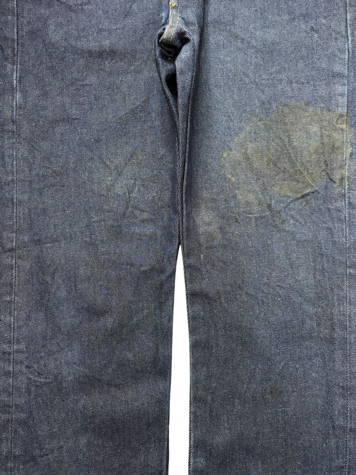 Levi's Vintage United Work Raw Denim Tapered Jeans Size US 32 / EU 48 - 3 Thumbnail