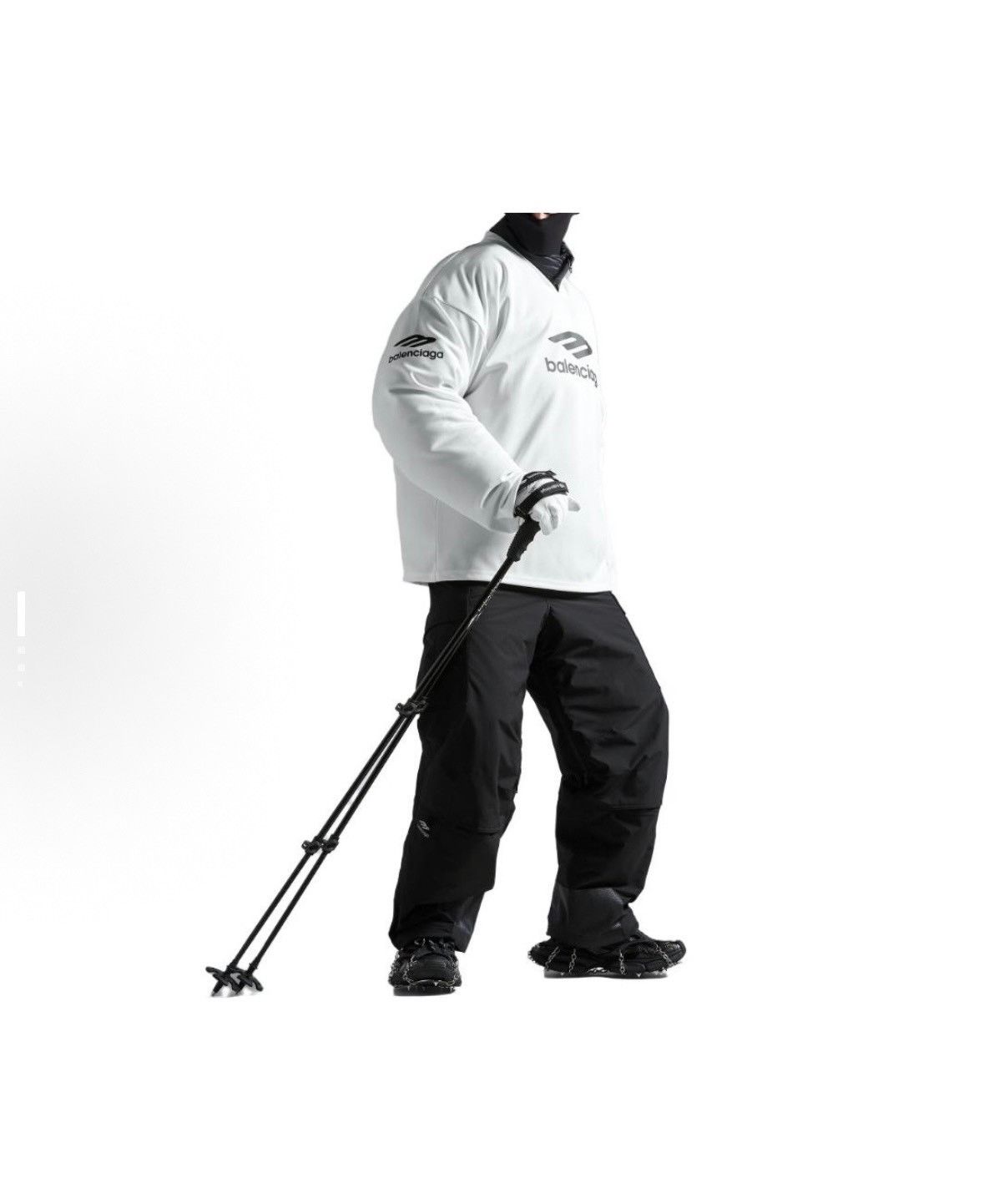 Balenciaga Balenciaga 23FW Skiwear Series 3B Sports Long Sleeve 2501-N Size US XXS / EU 40 - 2 Thumbnail