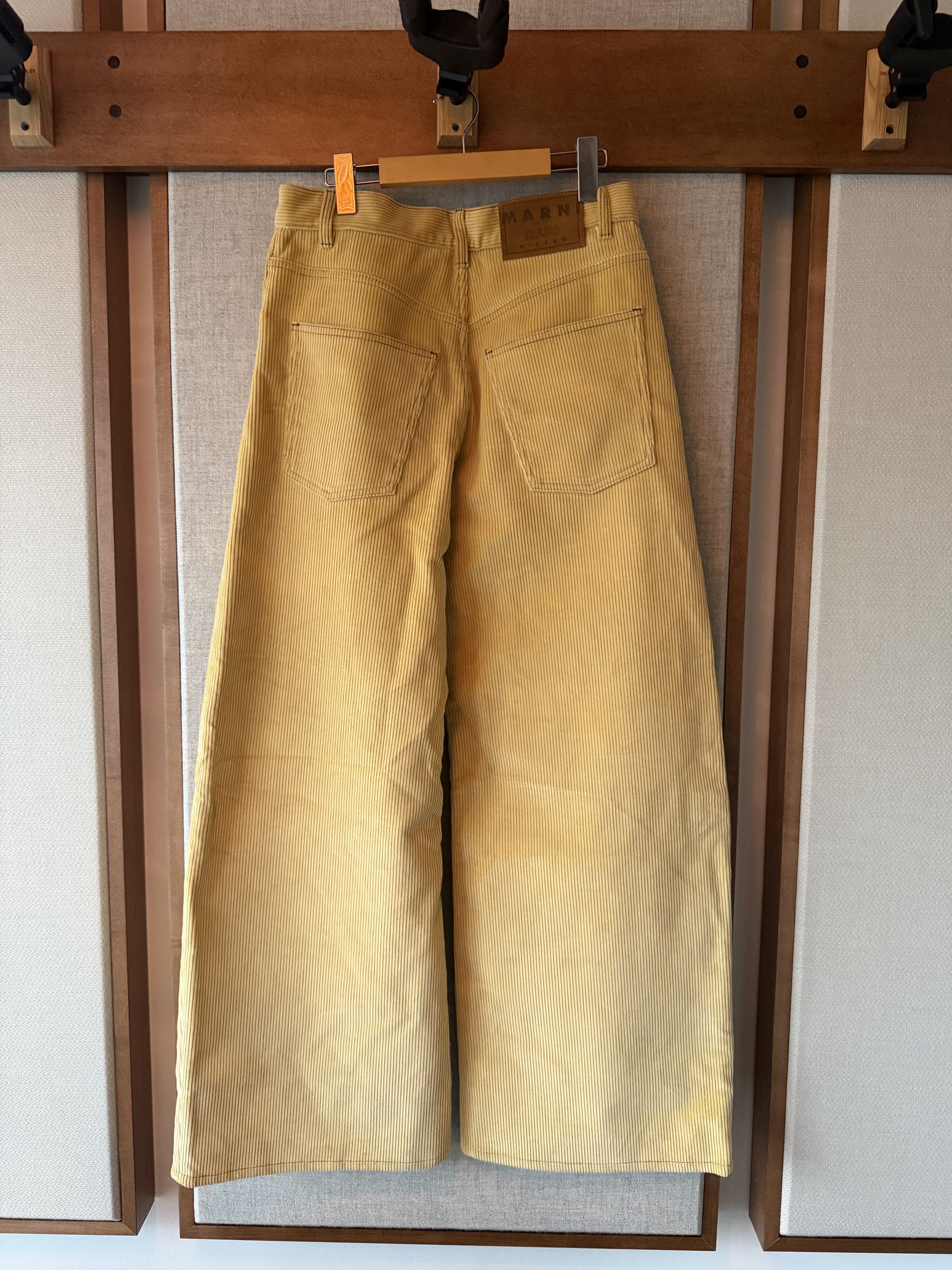 Marni Marni Wide Leg Corduroy Pants Size US 32 / EU 48 - 3 Thumbnail