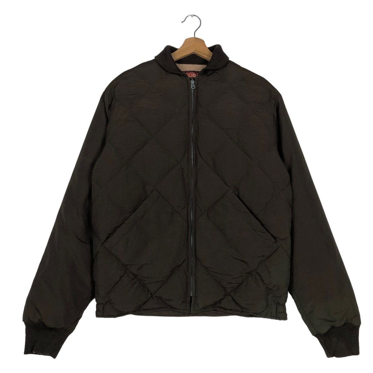 Sugar Cane 🔥80’s Vintage Duck Canvas Down Puffer Jacket Sugar Cane Size US M / EU 48-50 / 2 - 1 Thumbnail