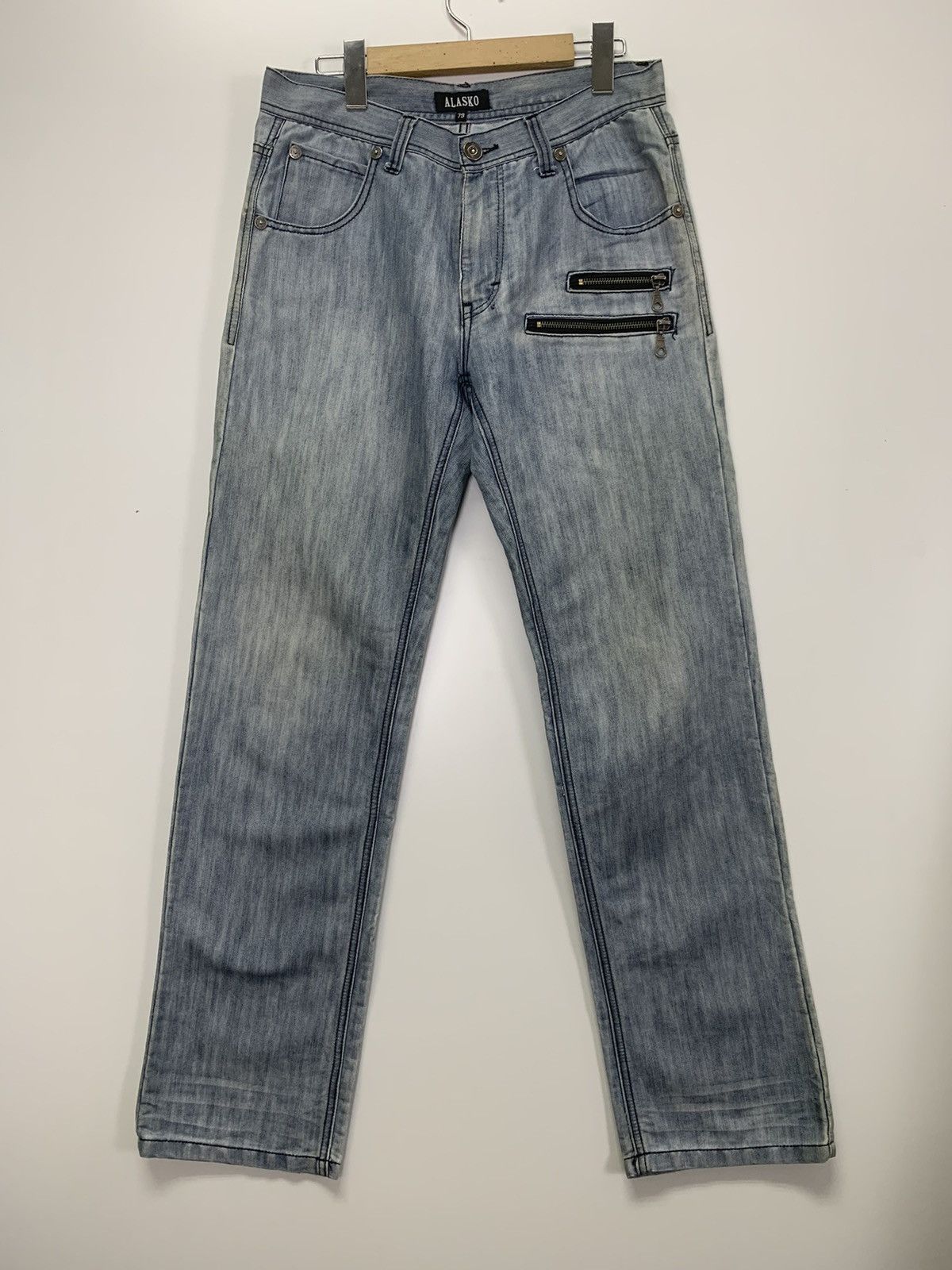 Japanese Brand × Vintage Alasko denim Size US 31 - 1 Thumbnail