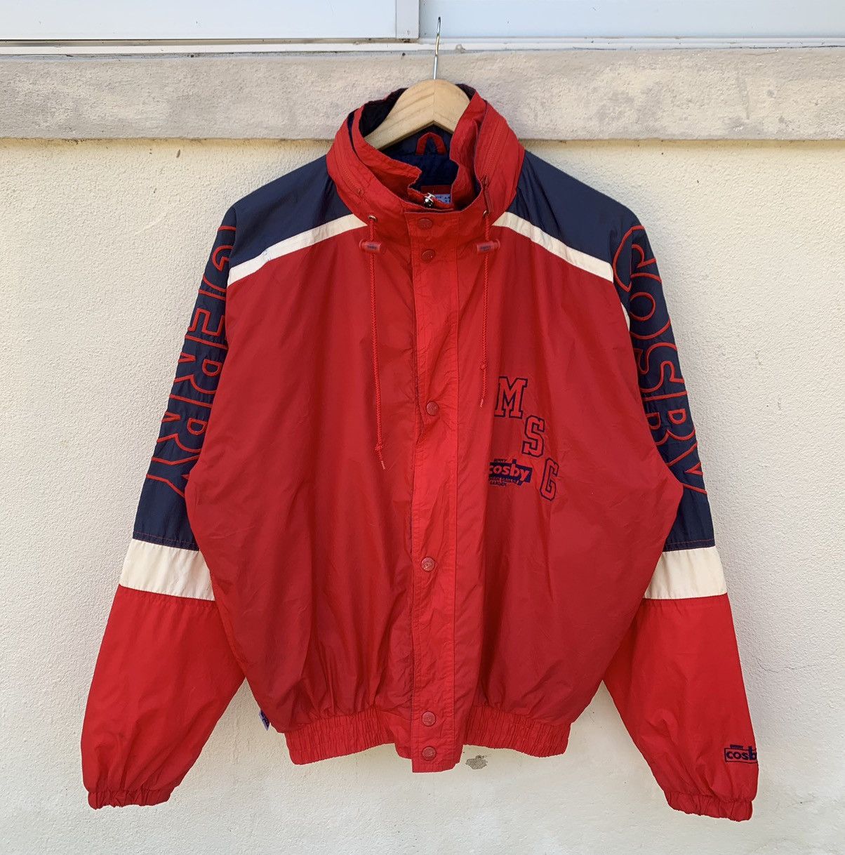 Japanese Brand Gerry Cosby New York Big Logo Jacket Size US L / EU 52-54 / 3 - 2 Thumbnail