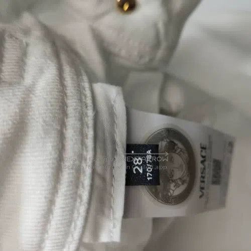 Other Versace Cotton solid trousers Size 28" / US 6 / IT 42 - 7 Thumbnail