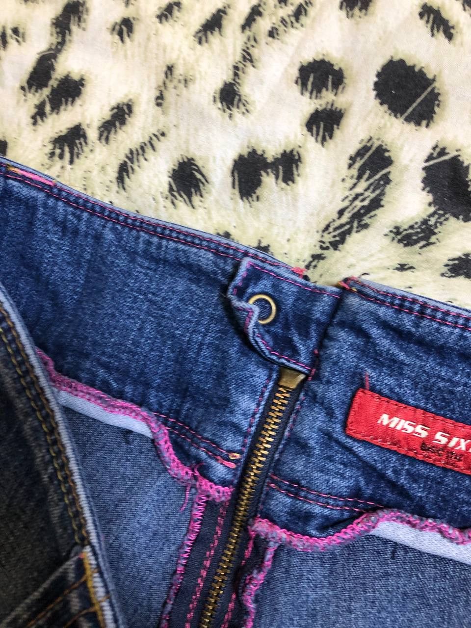 Miss Sixty Vintage Y2K Low Rise Flare Jeans Miss Sixty Collection Italy Size 31" - 10 Thumbnail