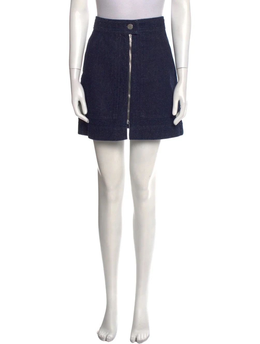 Isabel Marant Isabel Marant Zip-up Jean Mini Skirt Size 24" / US 00 / IT 34 - 6 Thumbnail