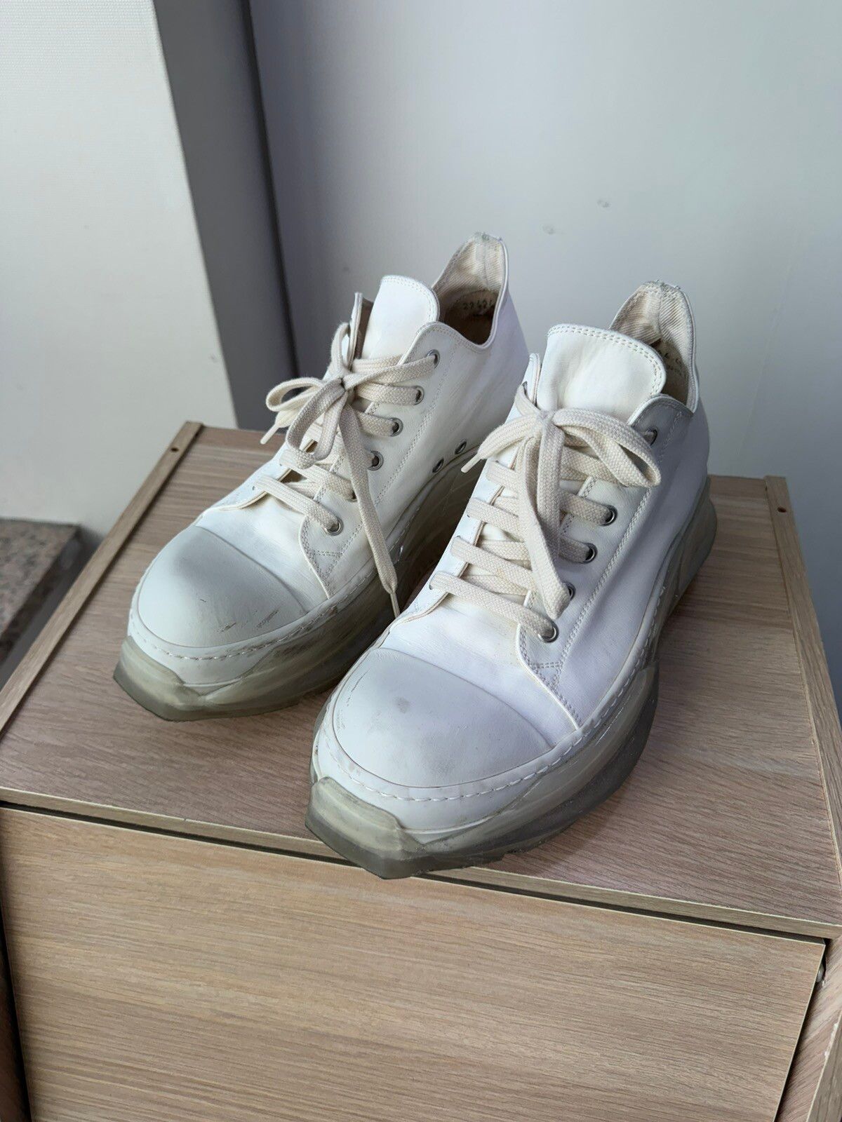 Rick Owens 40 / Rick owens abstract ramones low | Grailed