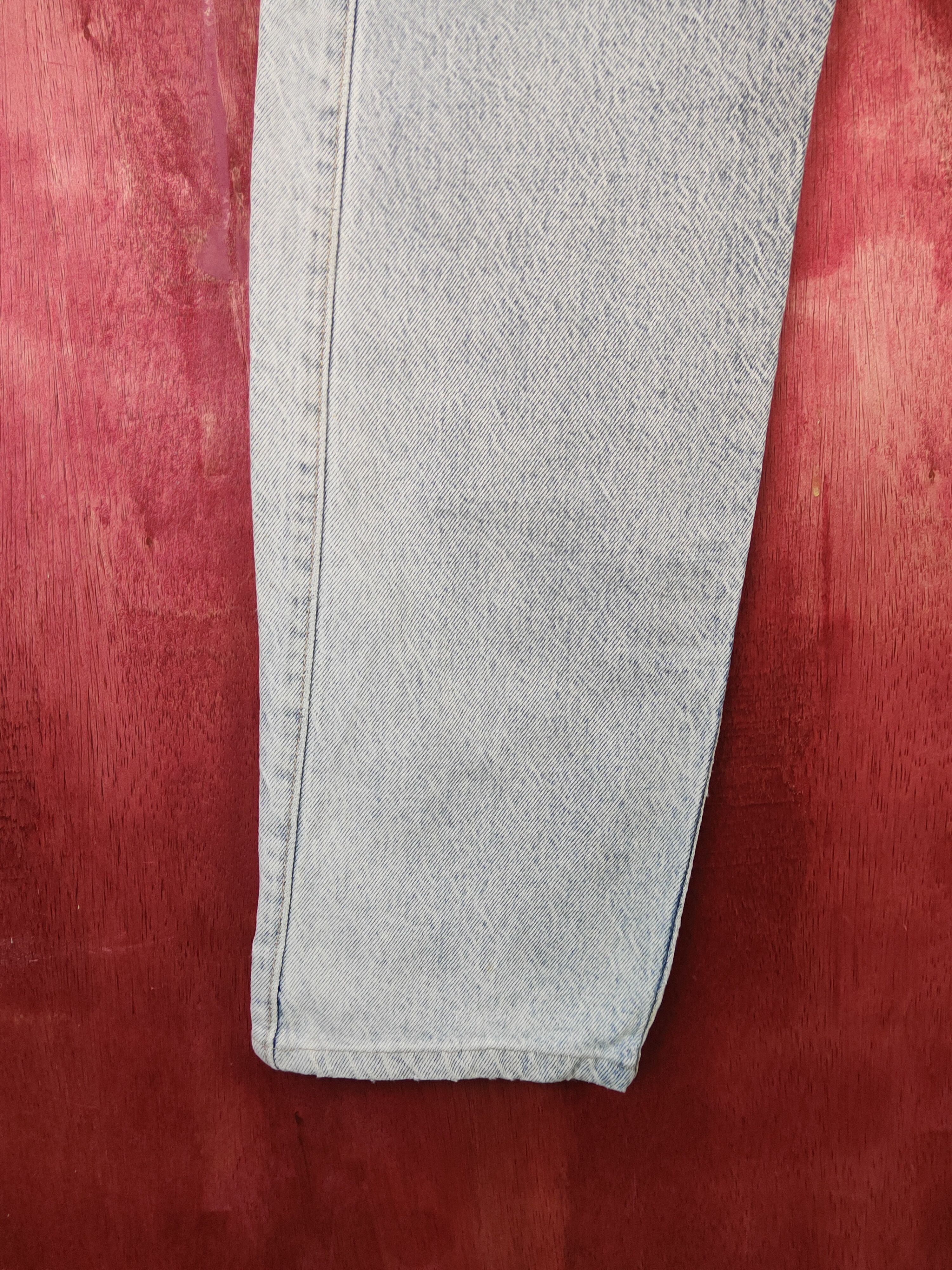 Vintage Wrangler Blue Faded Distressed Ripped Jeans #S1664 Size US 30 / EU 46 - 10 Thumbnail