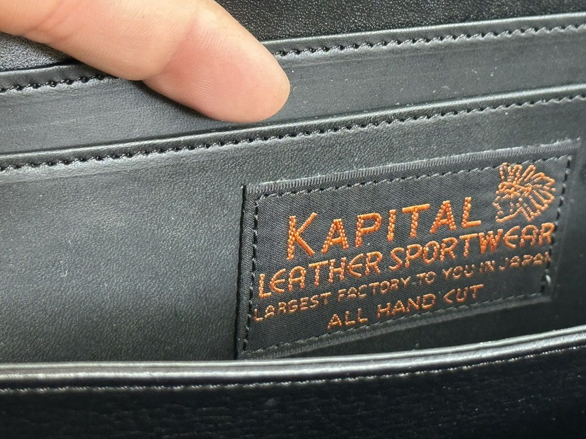 Kapital KAPITAL BONE HAND JOURNEY PASS CASE WALLET Size ONE SIZE - 7 Thumbnail