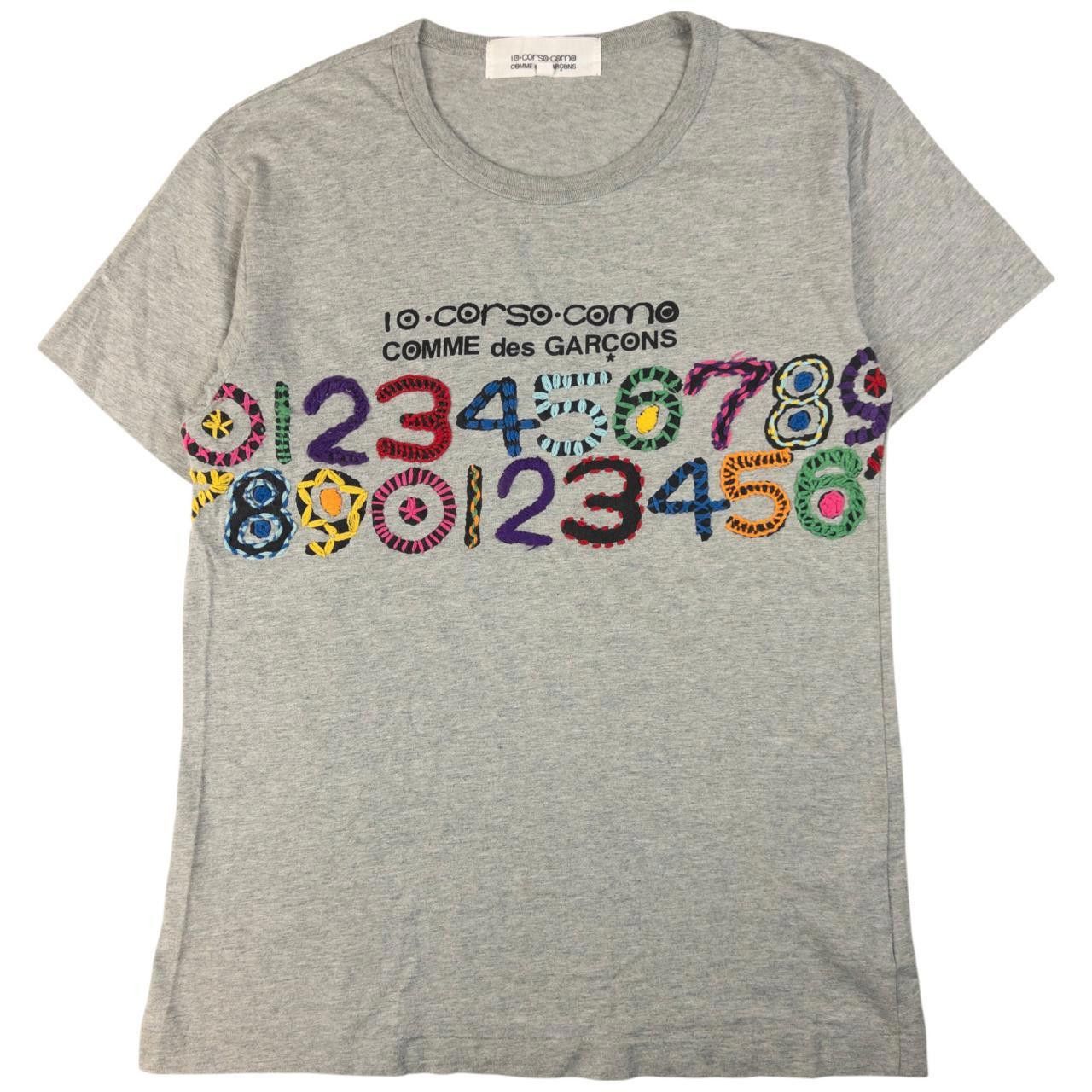 COMME des GARCONS 10.corso.como 10A/W Blue Number Tee