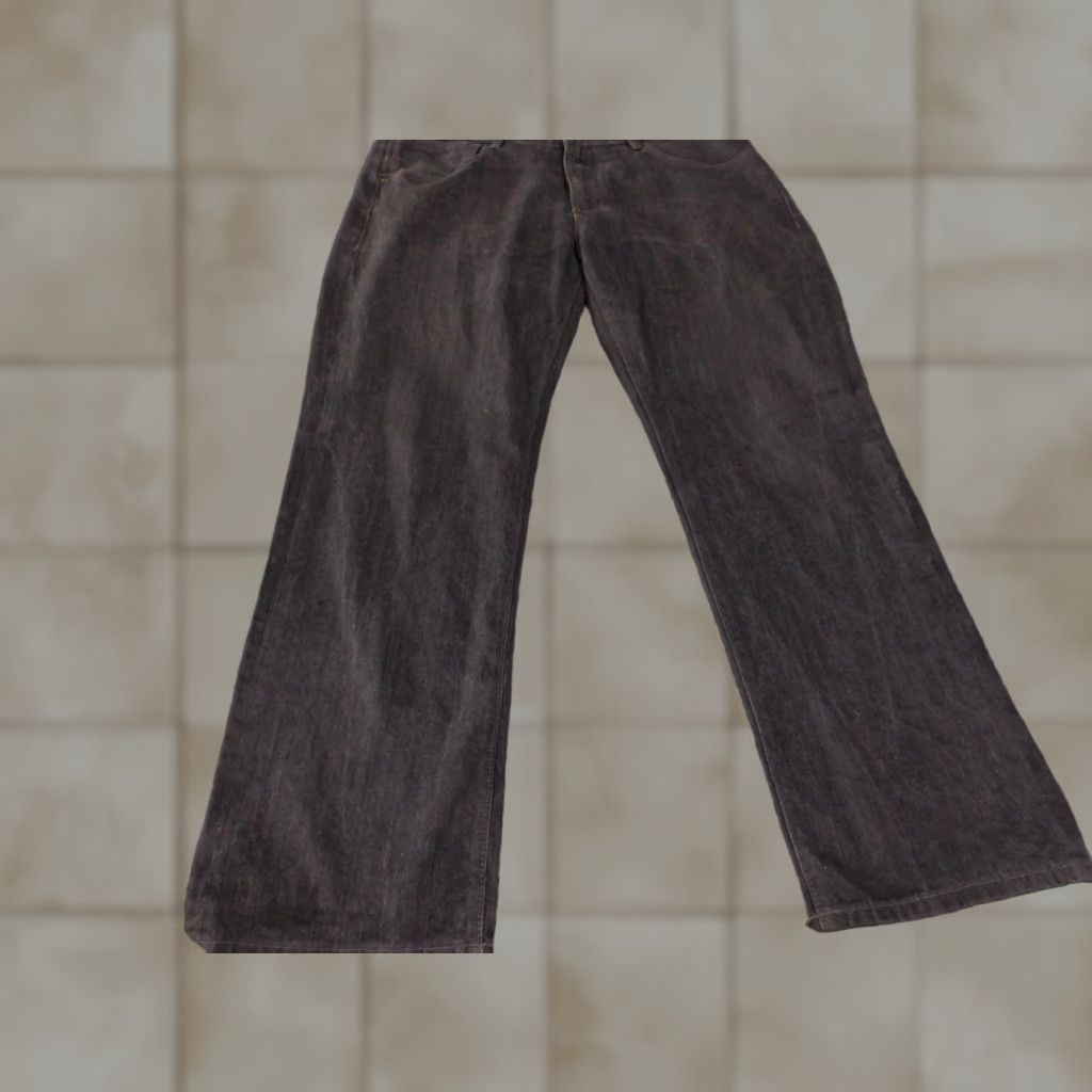 Sean John VINTAGE Sean John Jeans Mens 40x34 Black Gray Denim Hamilton Straight Leg 5 Pocket Wash Size US 40 / EU 56 - 1 Thumbnail