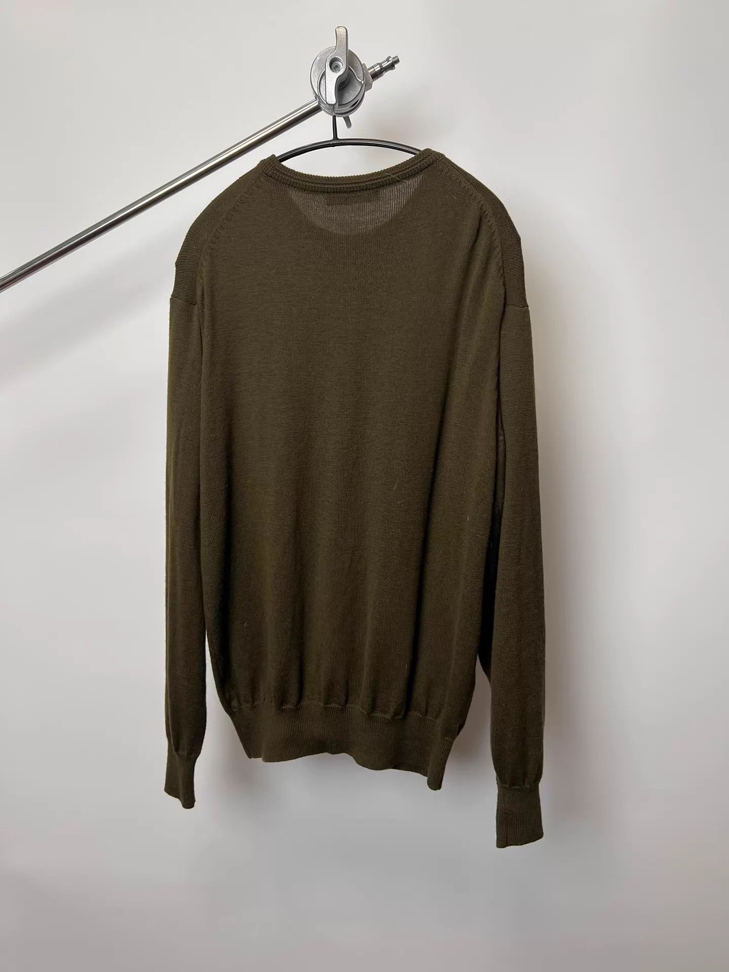 Christian Dior Monsieur Dior Sporty Wheat Spike Embroidered Knit Sweater Size US L / EU 52-54 / 3 - 6 Thumbnail