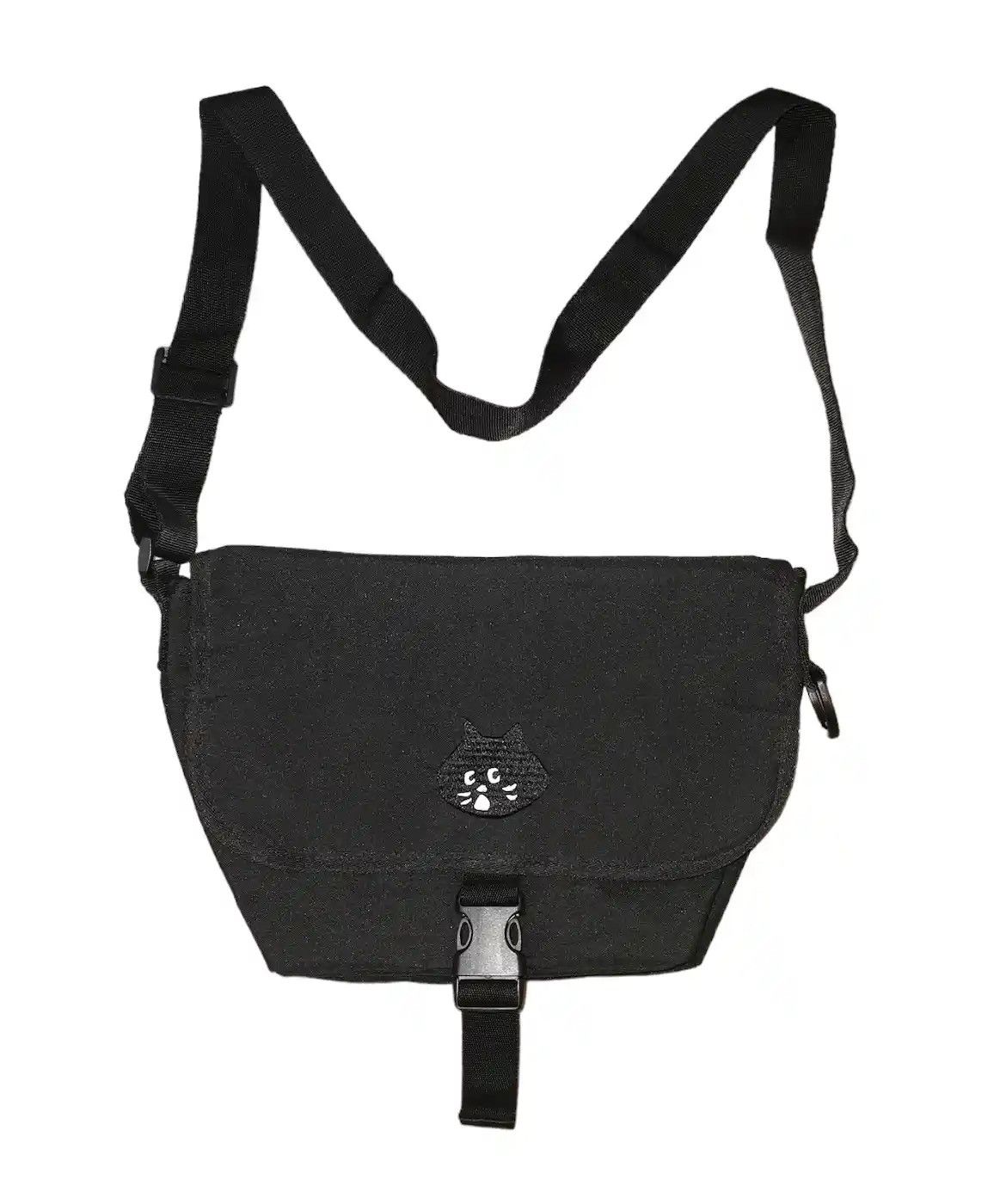 Iconic Nenet Cats ™️ Logo Embroidery Crossbody Messenger Bag