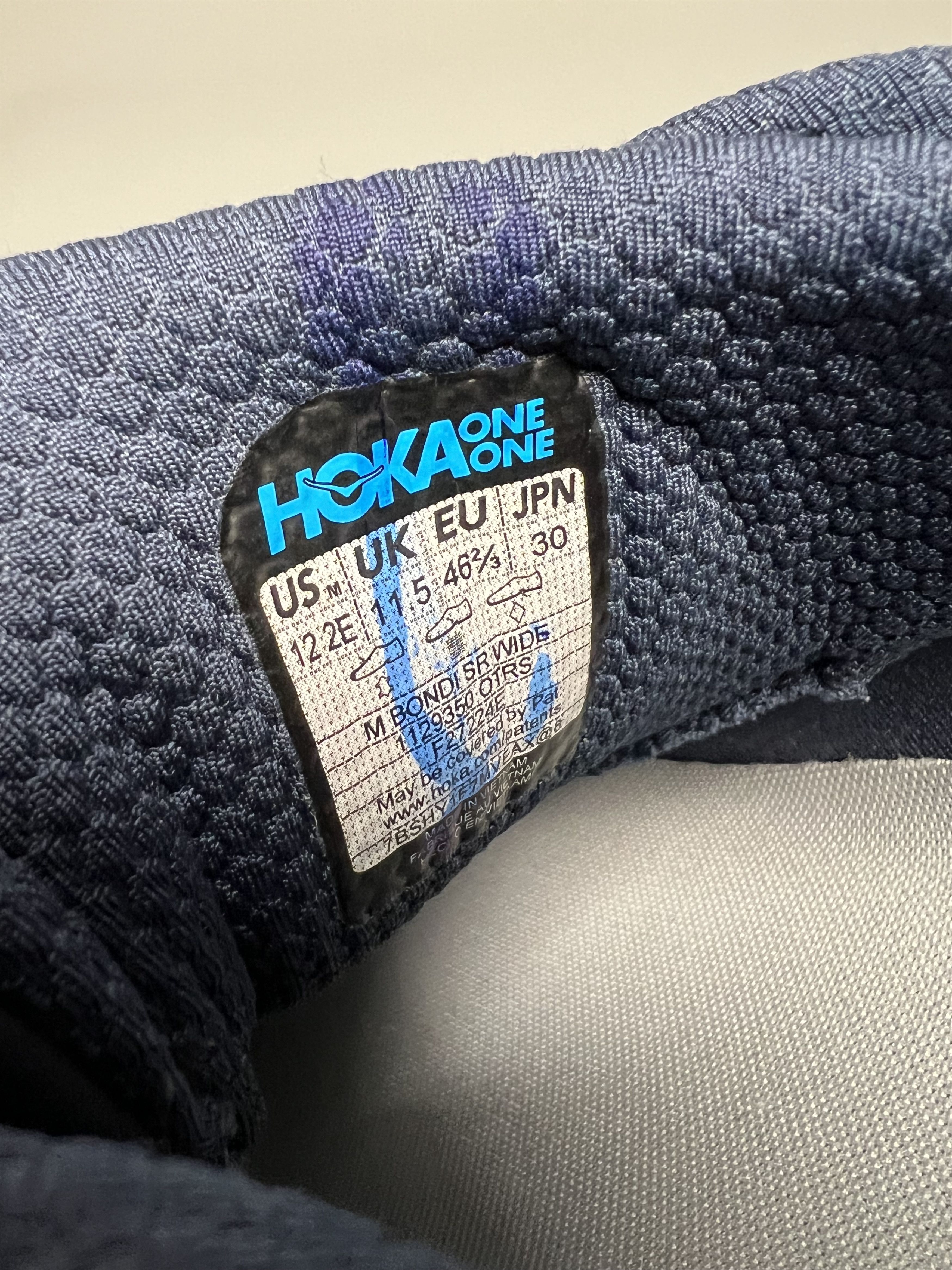 Hoka 12 EE Hoka One One Bondi SR Wide Running Shoes Walking Size US 12 / EU 45 - 18 Thumbnail