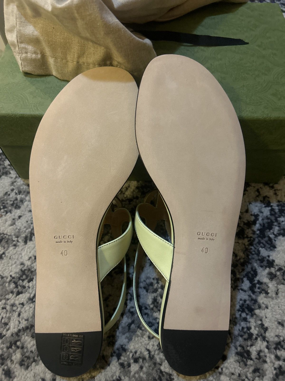 Gucci Gucci Double G Thong Sandal size 40 Size US 9 / IT 39 - 4 Thumbnail