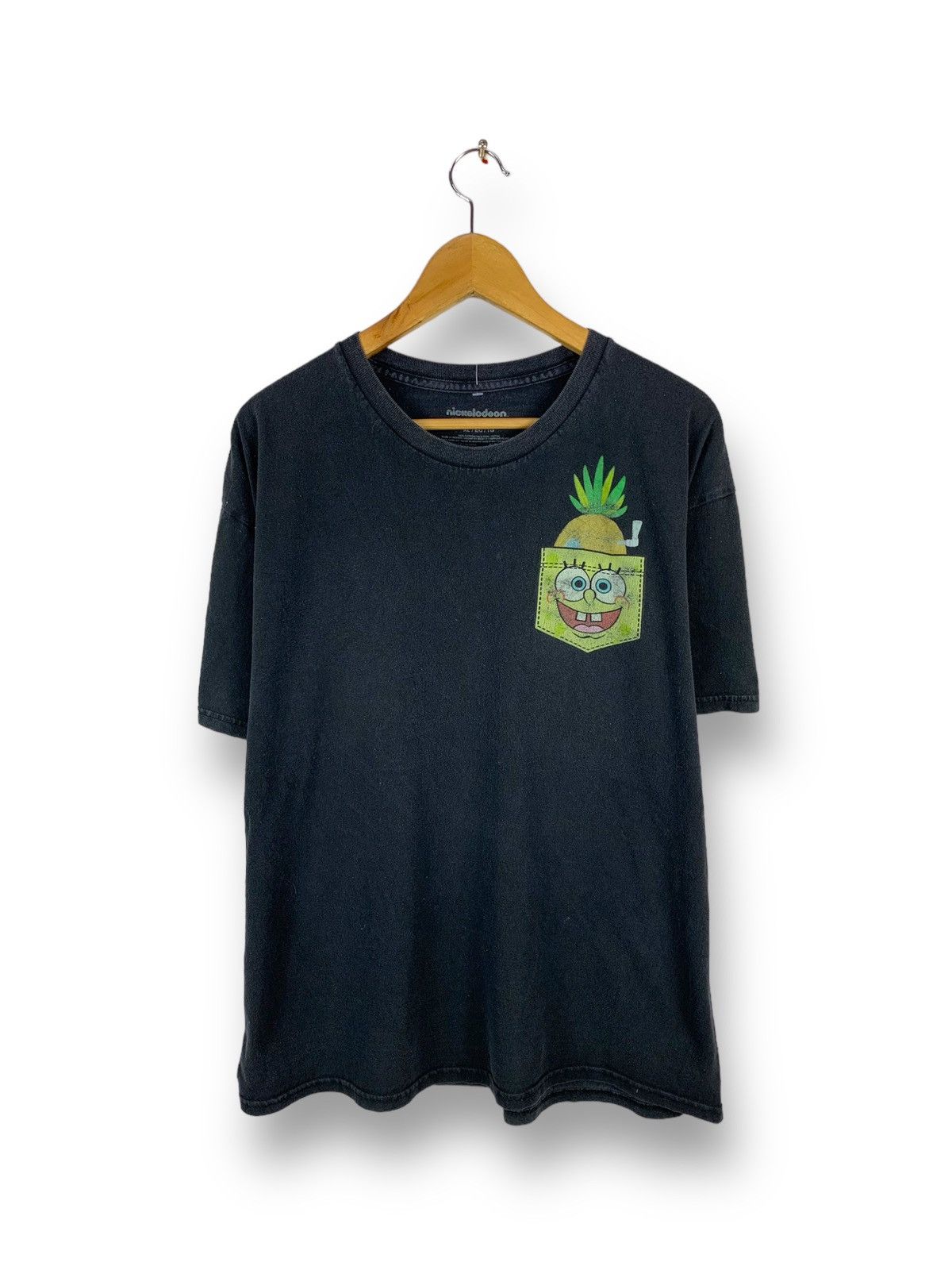 Nickelodeon Steals! Spongebob Squarepants Nickelodeon Cartoon Movie Tee Size US XL / EU 56 / 4 - 1 Thumbnail