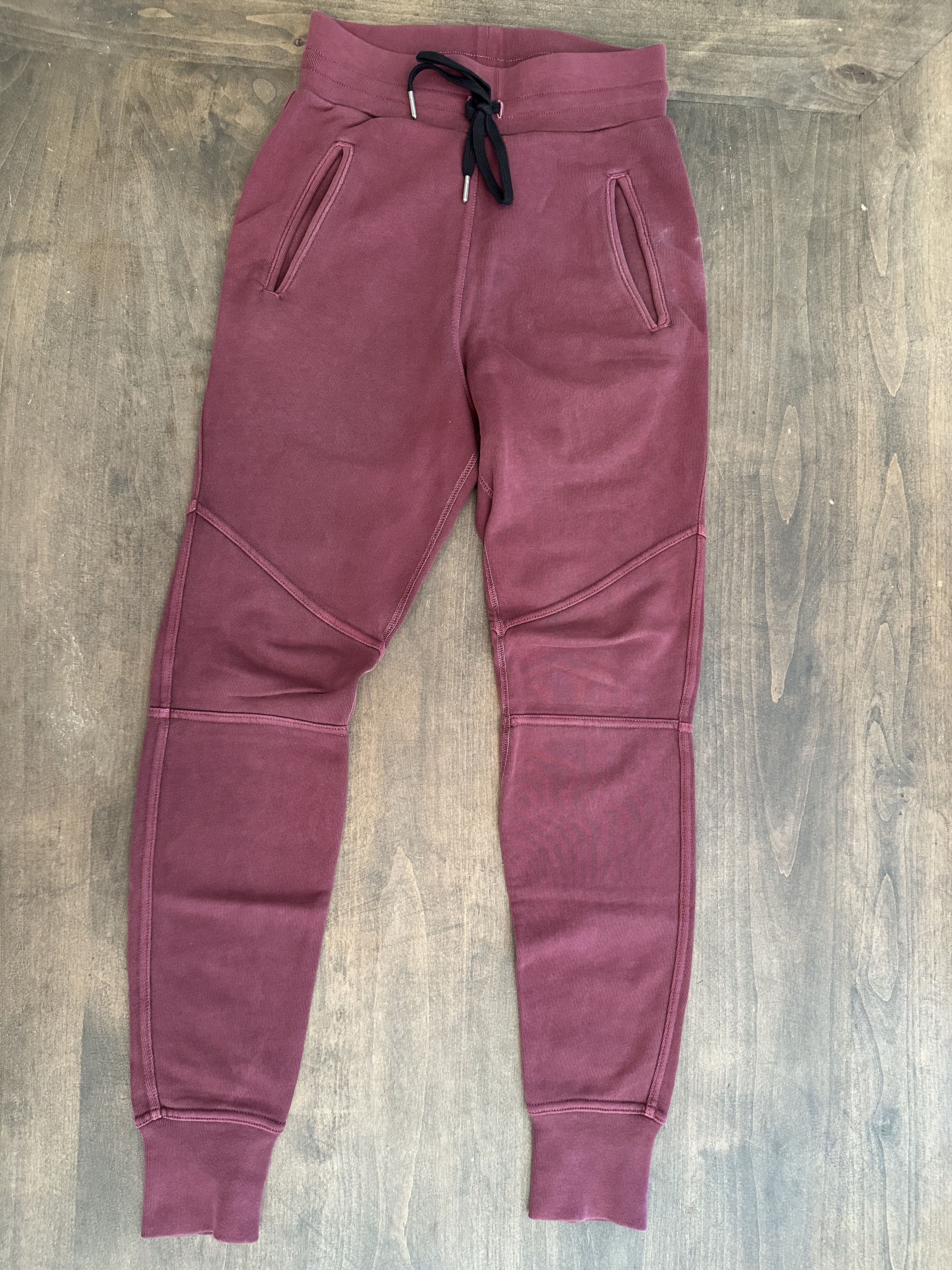 John Elliott John Elliott Maroon Escobar Sweatpants Size US 28 / EU 44 - 1 Thumbnail