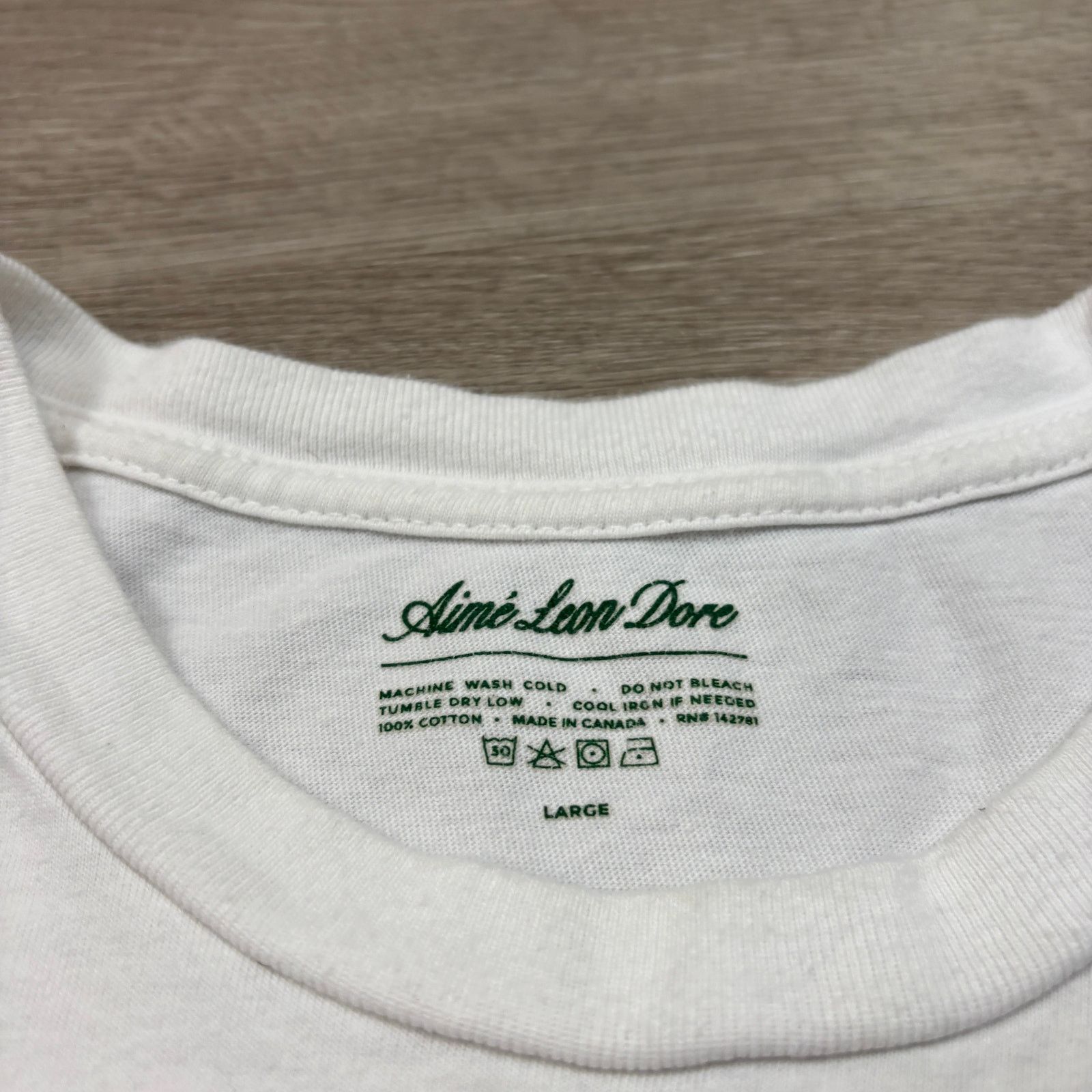 Aime Leon Dore Aime Leon Dore ALD Blank Basic Shirt Men's Large Minimalist Size US L / EU 52-54 / 3 - 4 Thumbnail