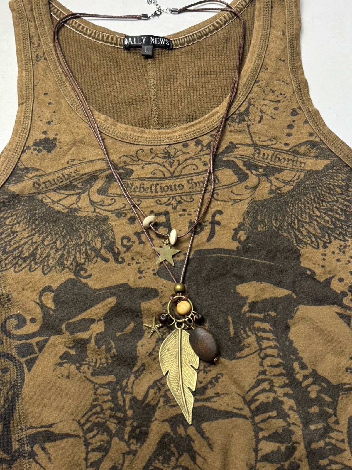 Japanese Brand Japanese Necklace Styled Vintage 14th goa Size ONE SIZE - 1 Thumbnail