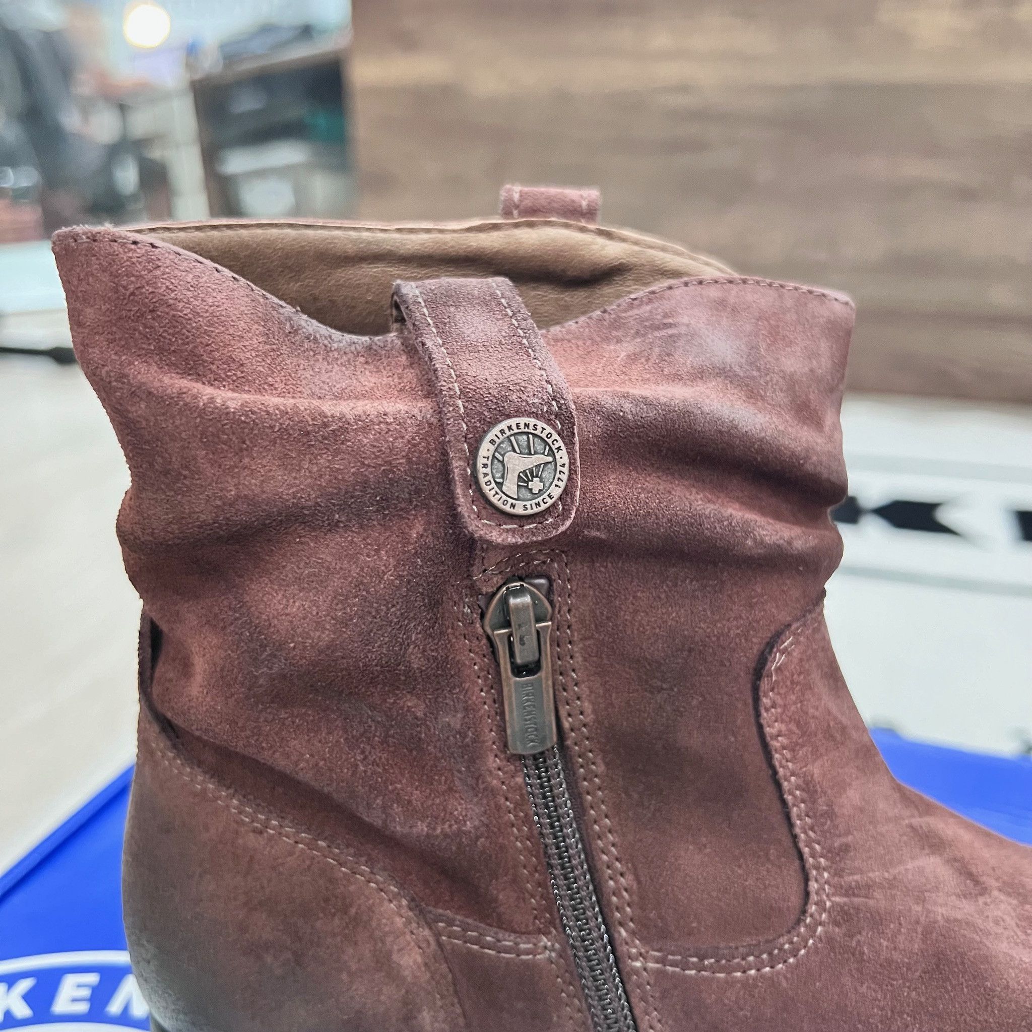 Birkenstock Birkenstock Espresso Suede Leather Ankle Boots - Regular Fit Size US 5.5 / IT 35.5 - 7 Thumbnail