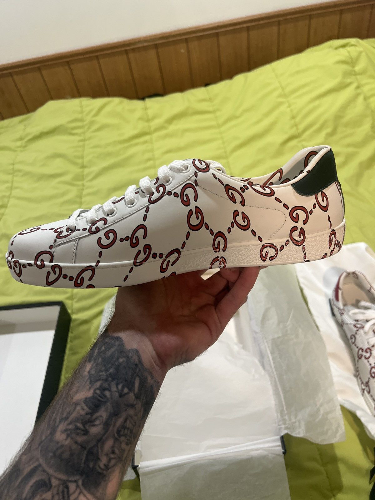 Gucci Gucci Ace sneaker Size US 10 / EU 43 - 6 Thumbnail