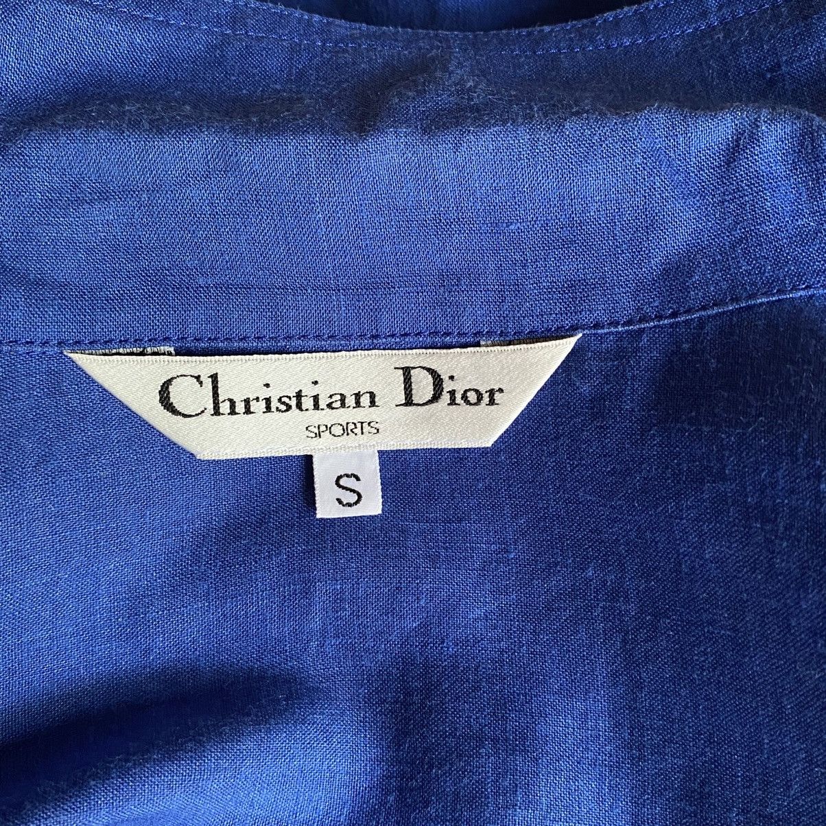 Dior Christian Dior Azure Breeze Camp Shirt Size S / US 4 / IT 40 - 12 Thumbnail