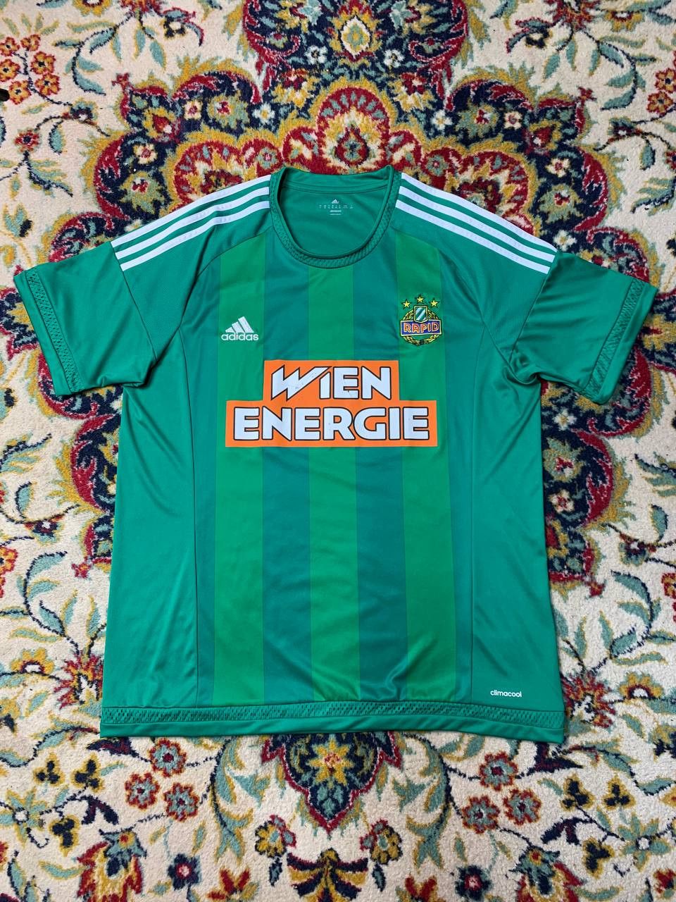 Adidas SK Rapid Wien Jersey 2015 2017 Home Shirt Adidas Size US S / EU 44-46 / 1 - 1 Thumbnail