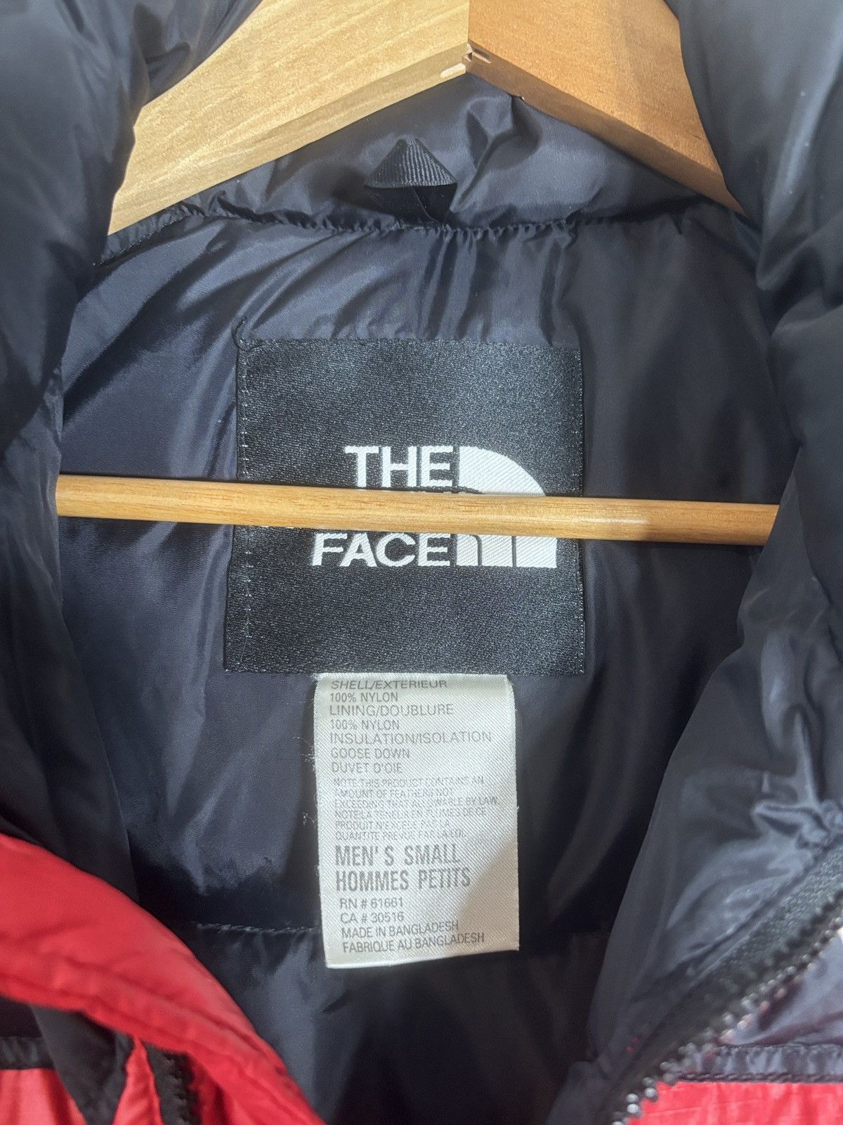 The North Face Vtg The North Face Vest Red Nuptse 700 Fill Down Puffer Size US S / EU 44-46 / 1 - 3 Thumbnail